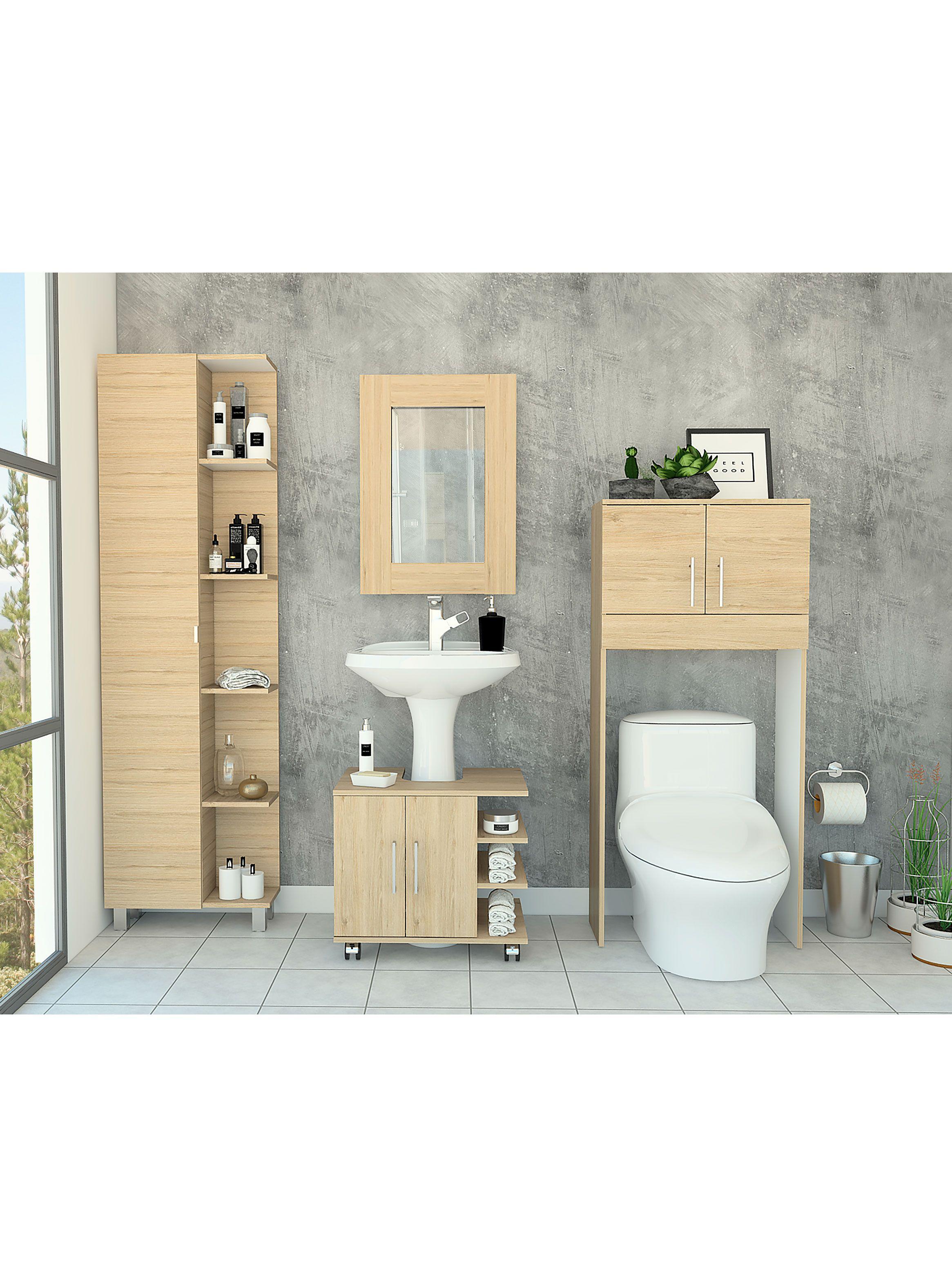 Espejo + Optimizador Lavamanos y Baño + Mueble-5