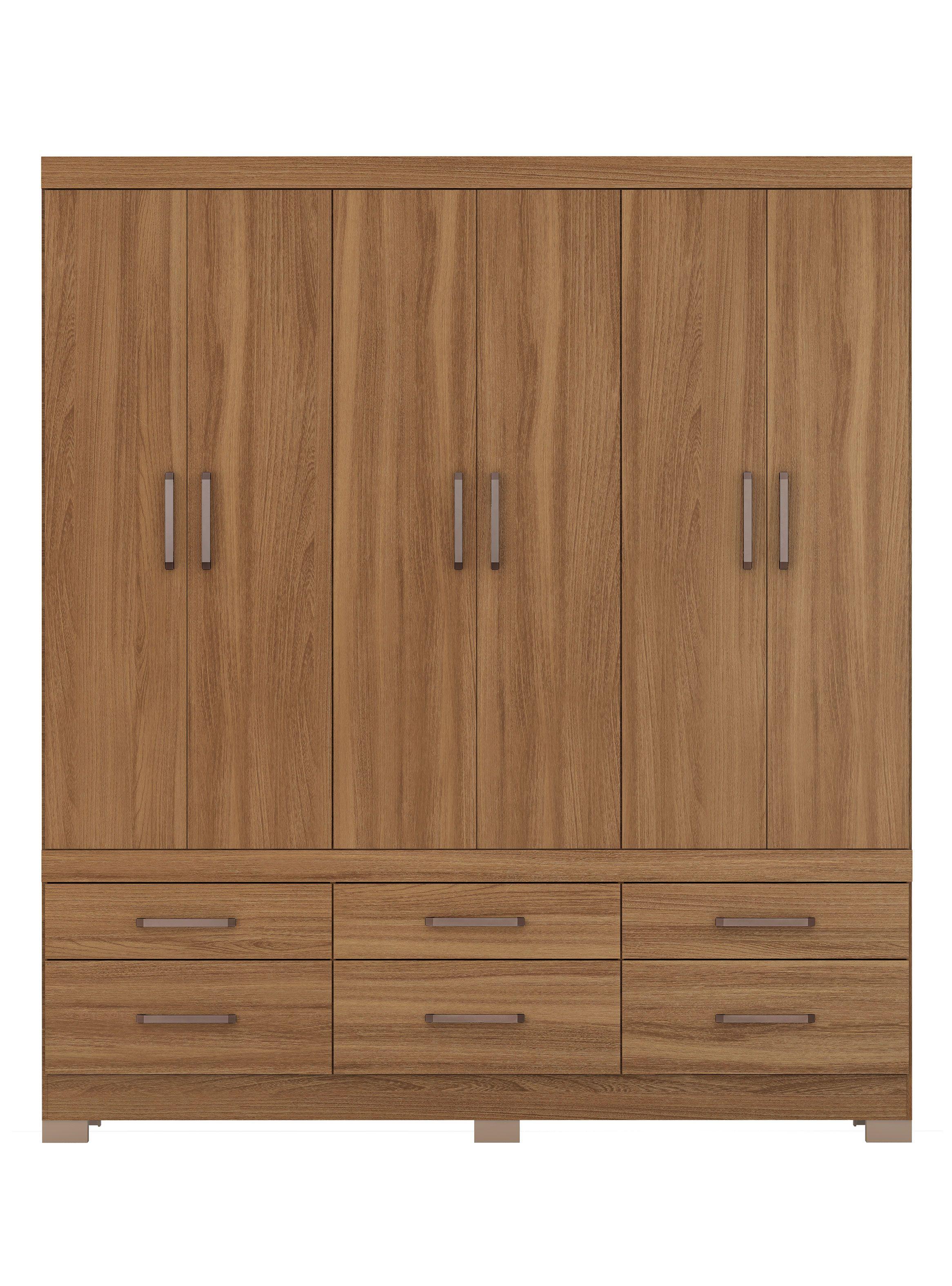 Clóset Veneto 6 Puertas 6 Cajones-0