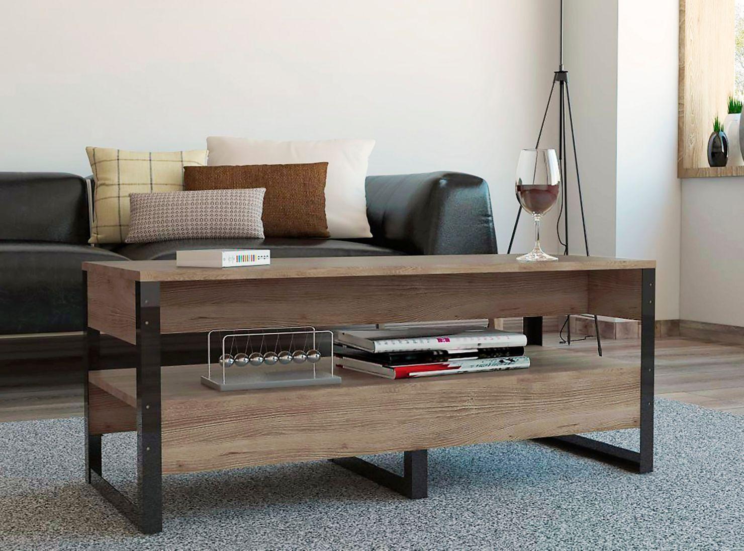 Mesa de Centro Magnum Miel TuHome-3