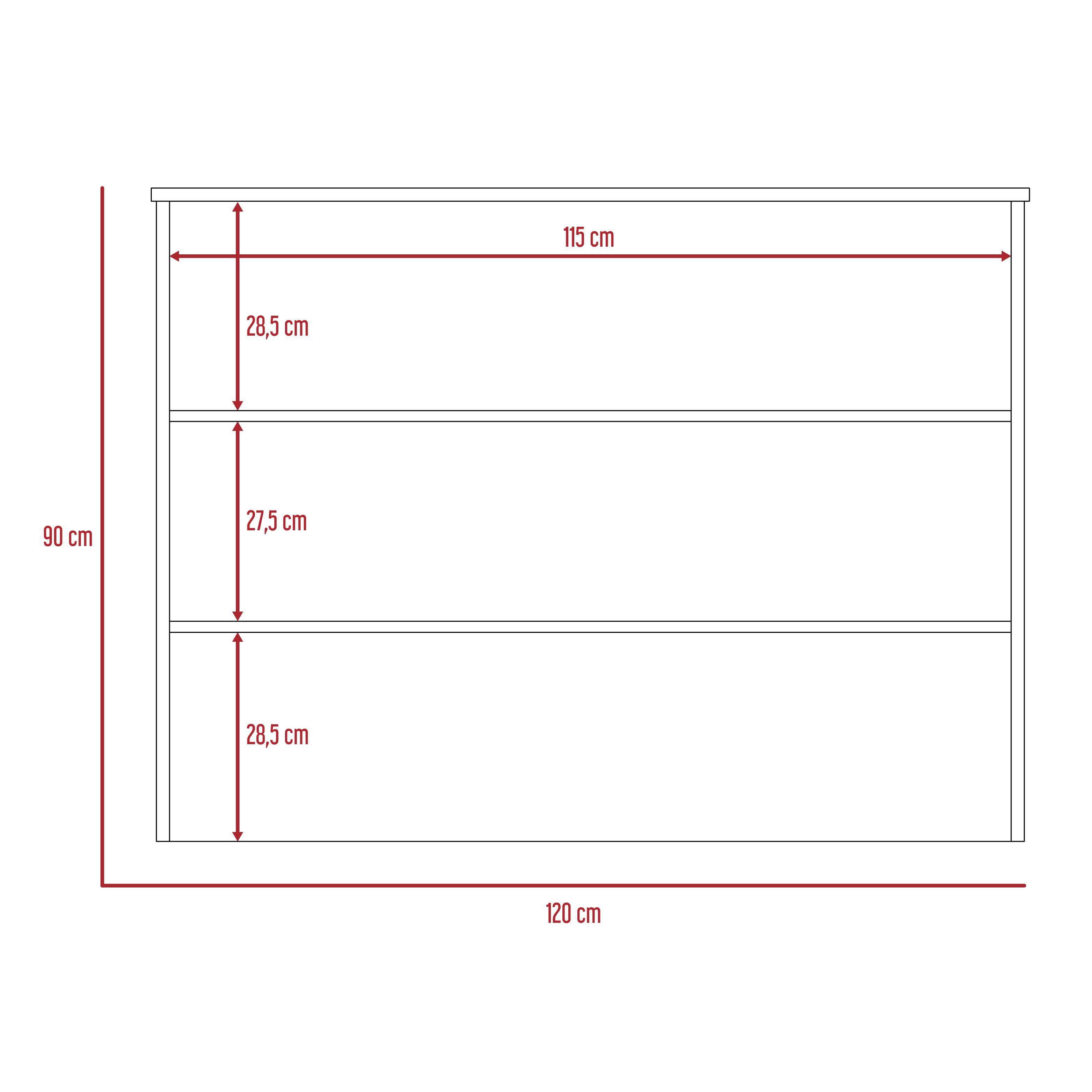 Mueble de Cocina Auxiliar Fendi TuHome-2