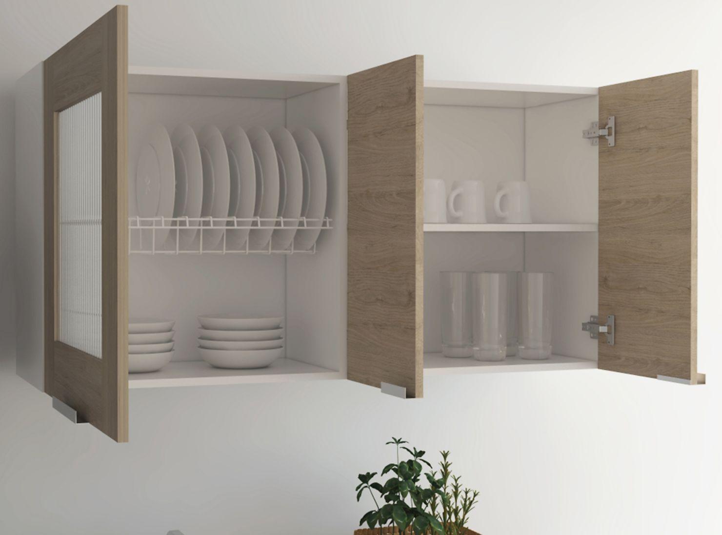 Mueble Cocina Superior Fendi Blanco Rovere TuHome-5
