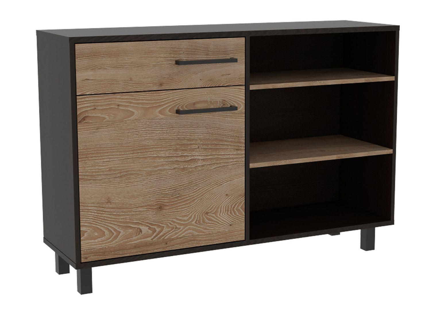 Arrimo + Mesa Centro Kaia Negro Miel TuHome-6