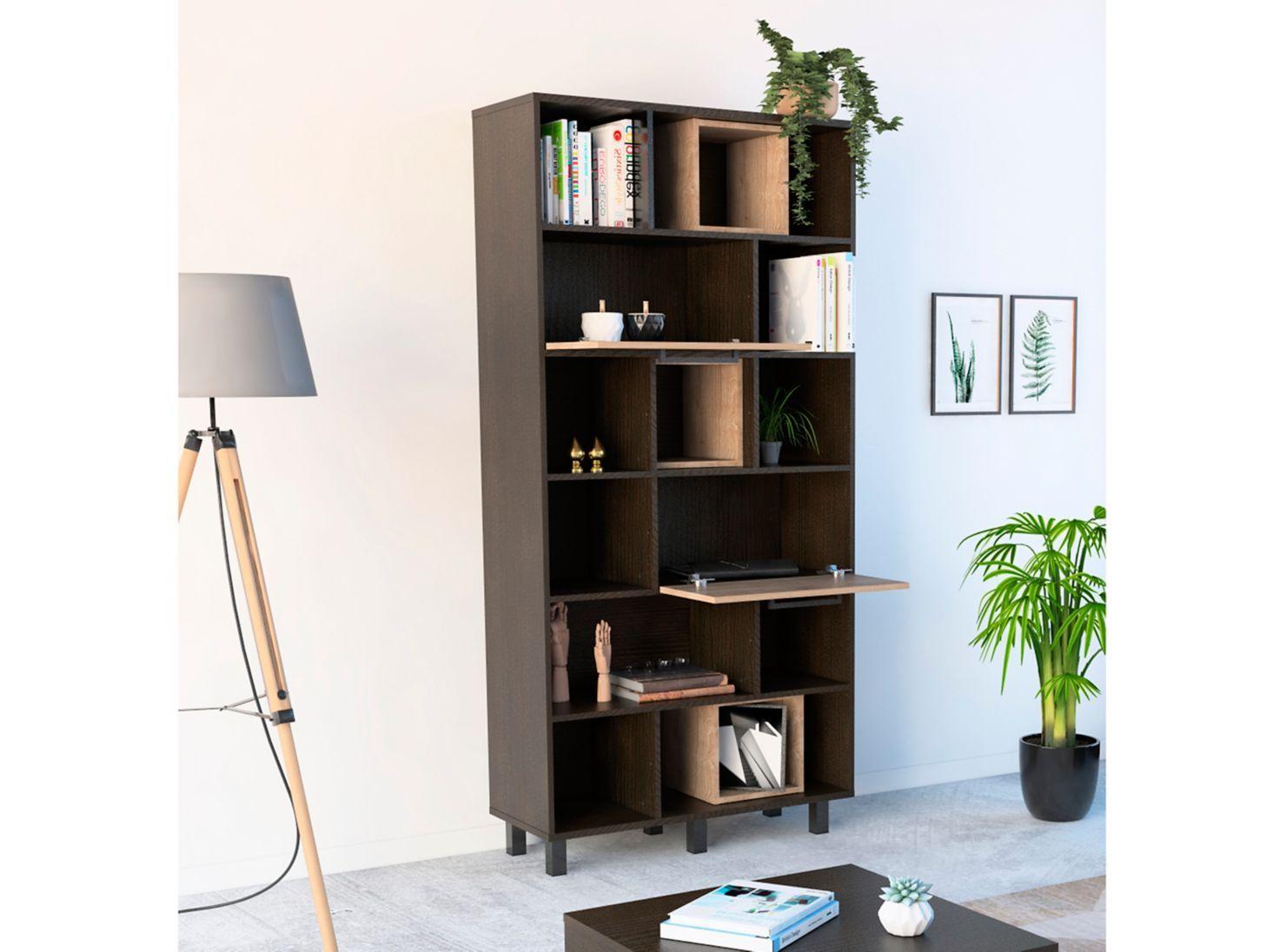 Biblioteca Kaia Wengue Miel TuHome-4