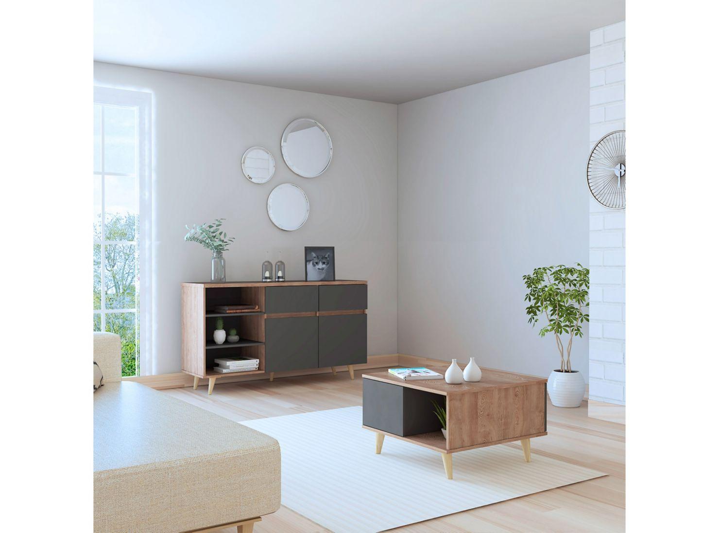 Salem TuHome C4 Miel Plomo-5