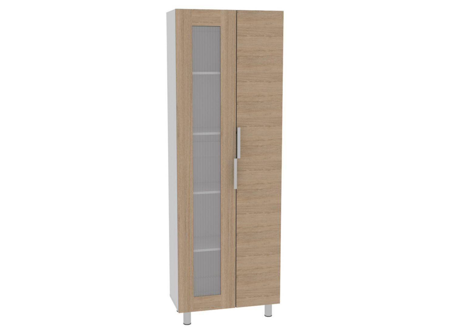 Combo Muebles de Cocina Fendi Rovere Blanco Alacena + Mueble Microondas-6