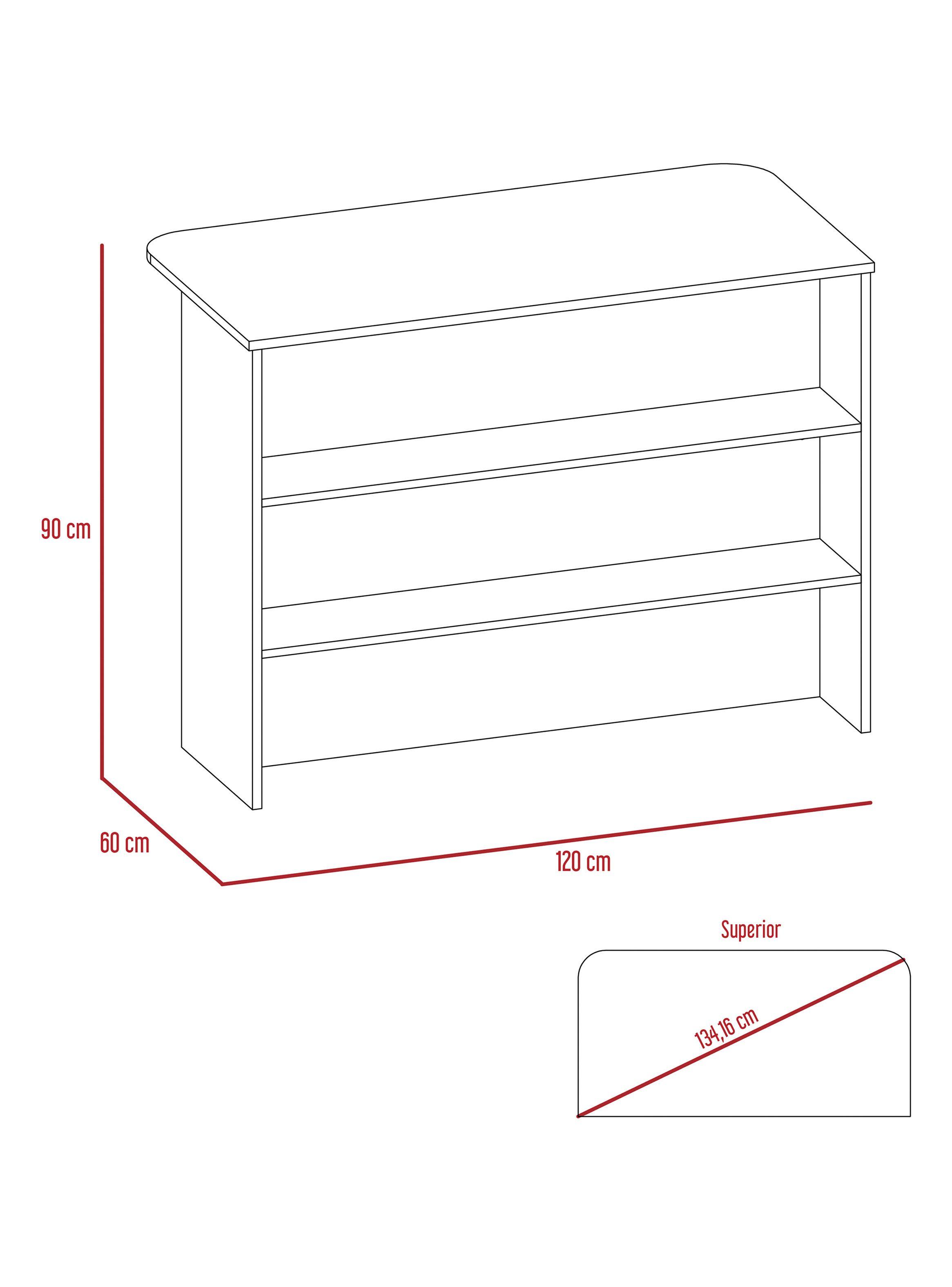 Set Muebles Fendi Color Rovere Blanco-1