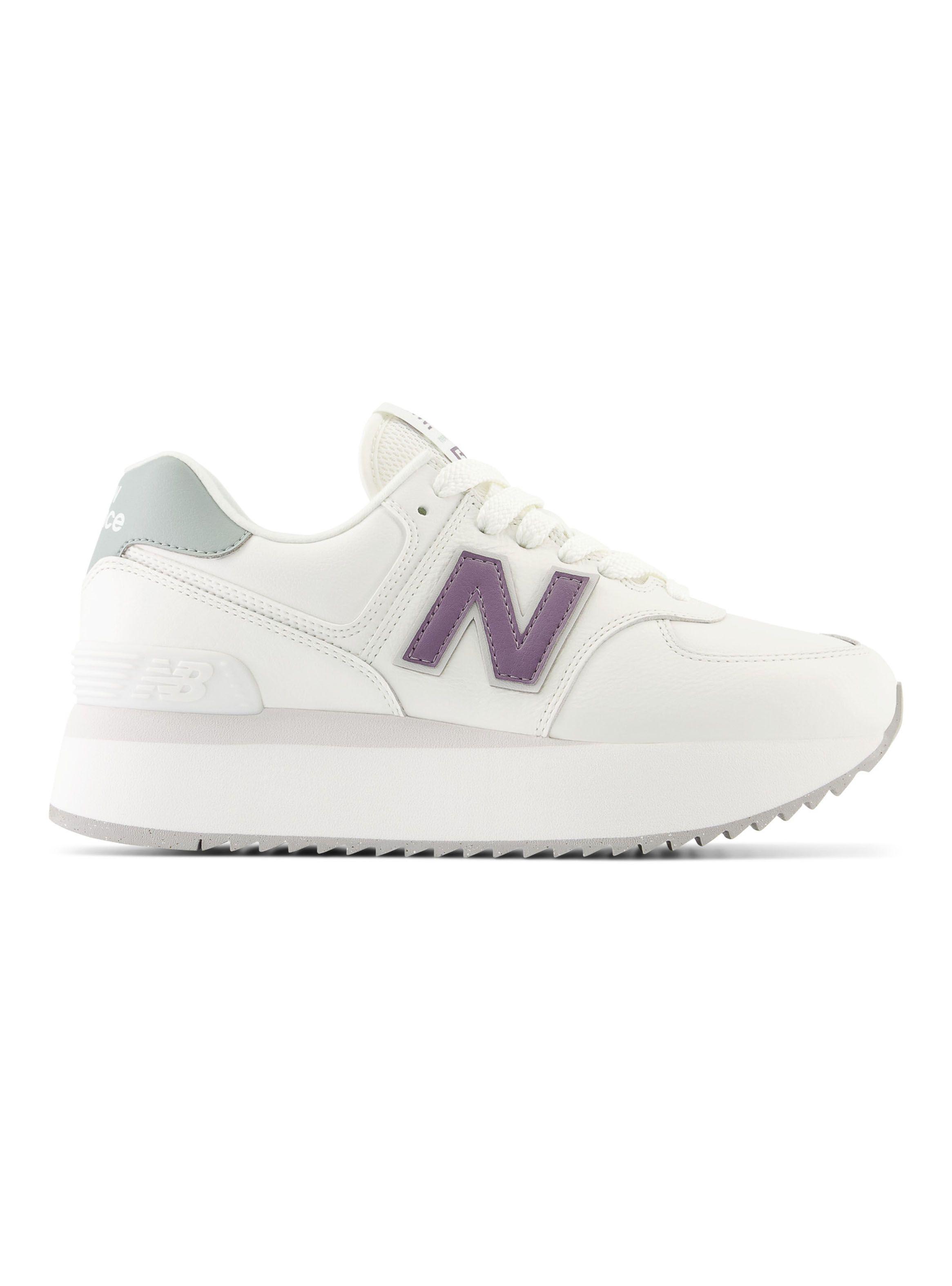 Zapatilla Urbana Cuero 574 Stacked Mujer-0