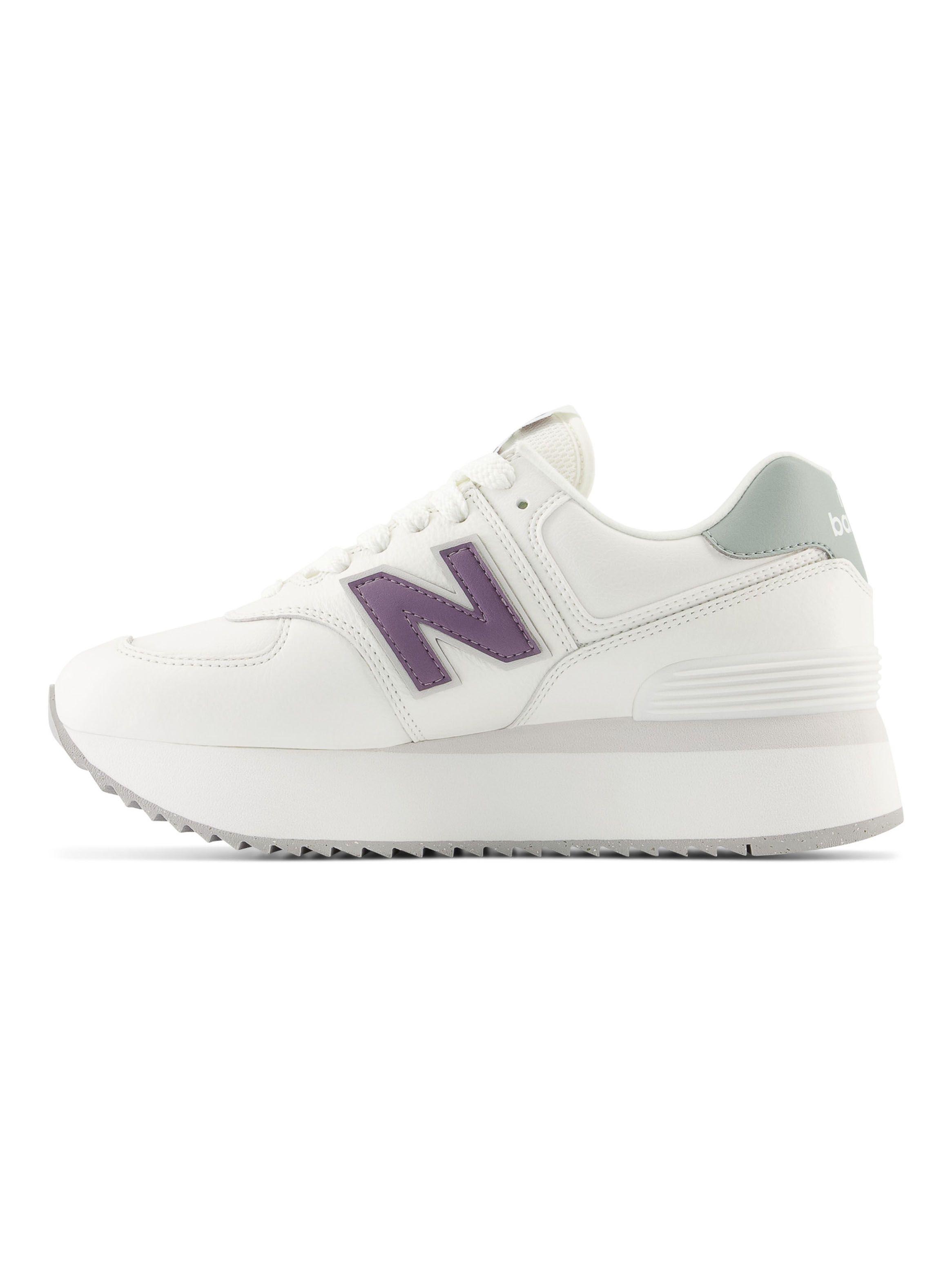 Zapatilla Urbana Cuero 574 Stacked Mujer-2