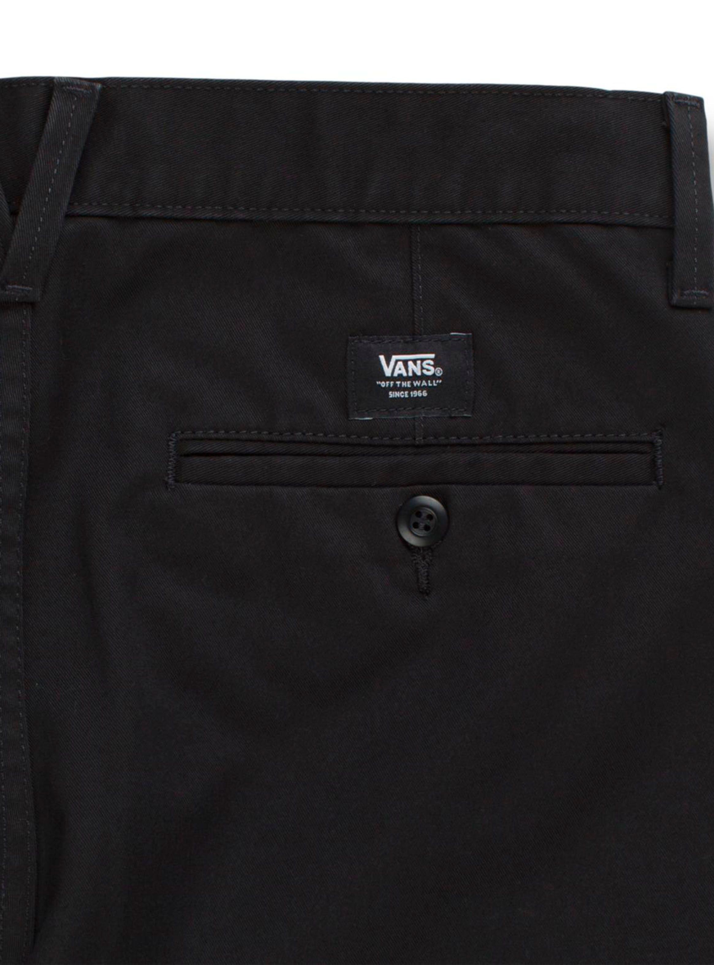 Pantalón Tiro Bajo Negro Authentic Chino Slim Pant Black-3