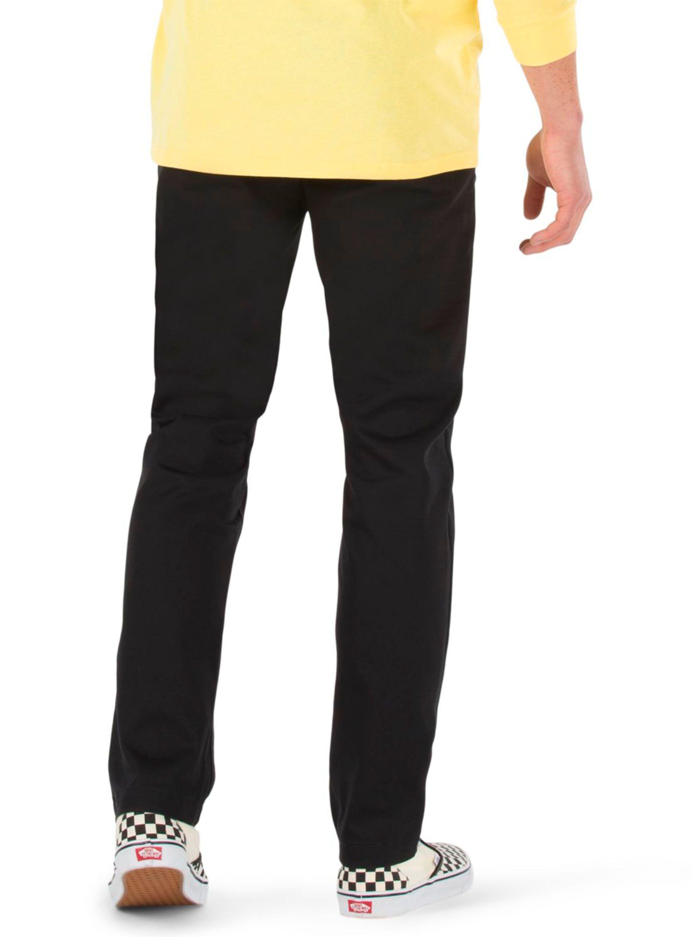 Pantalón Tiro Bajo Negro Authentic Chino Slim Pant Black-1