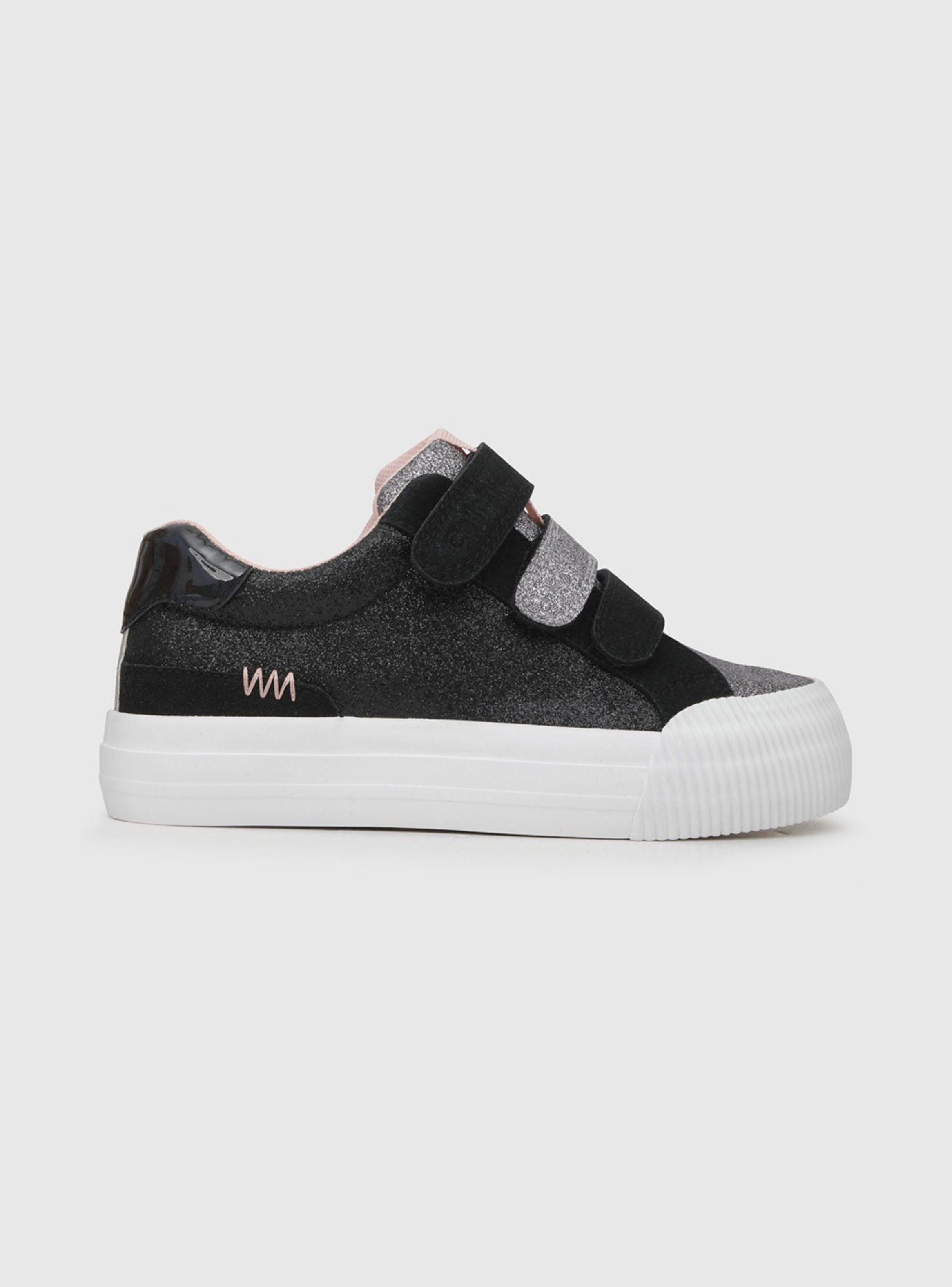 Zapatilla Urbana 3 Velcro Glitter Plataforma Niña-0