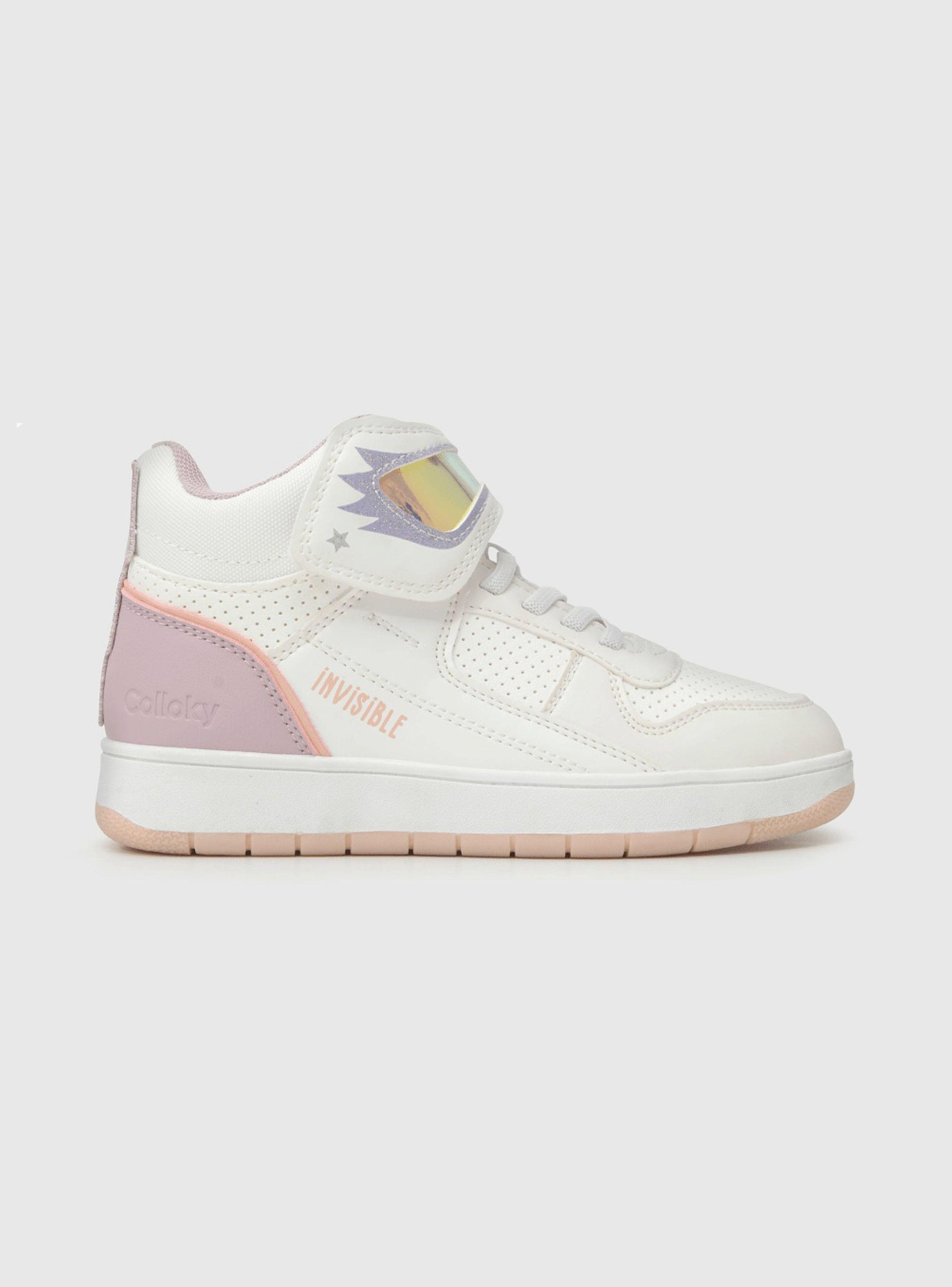 Zapatilla Urbana Style Ddn Velcro Elastico Niña-0