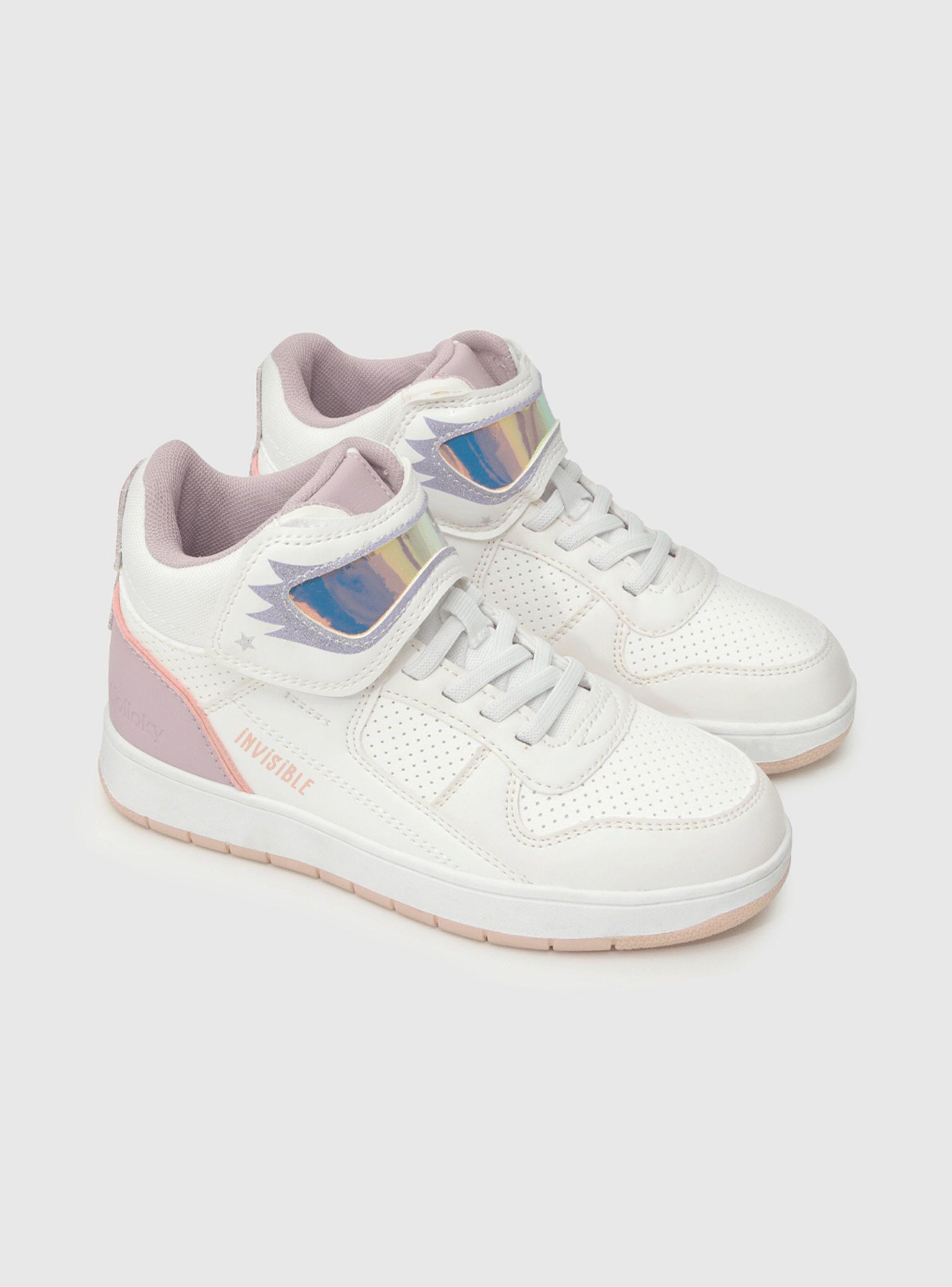 Zapatilla Urbana Style Ddn Velcro Elastico Niña-1