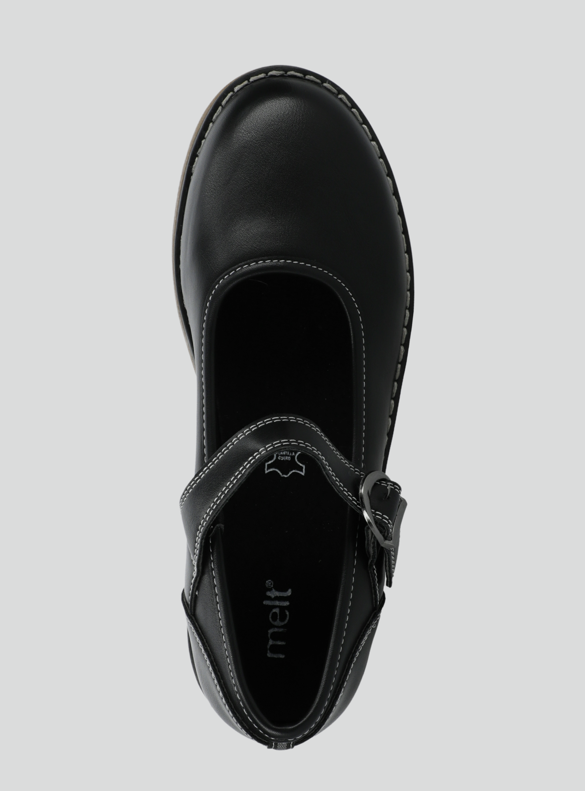 Zapato Escolar de Vestir Infantil con Broche Niña-2
