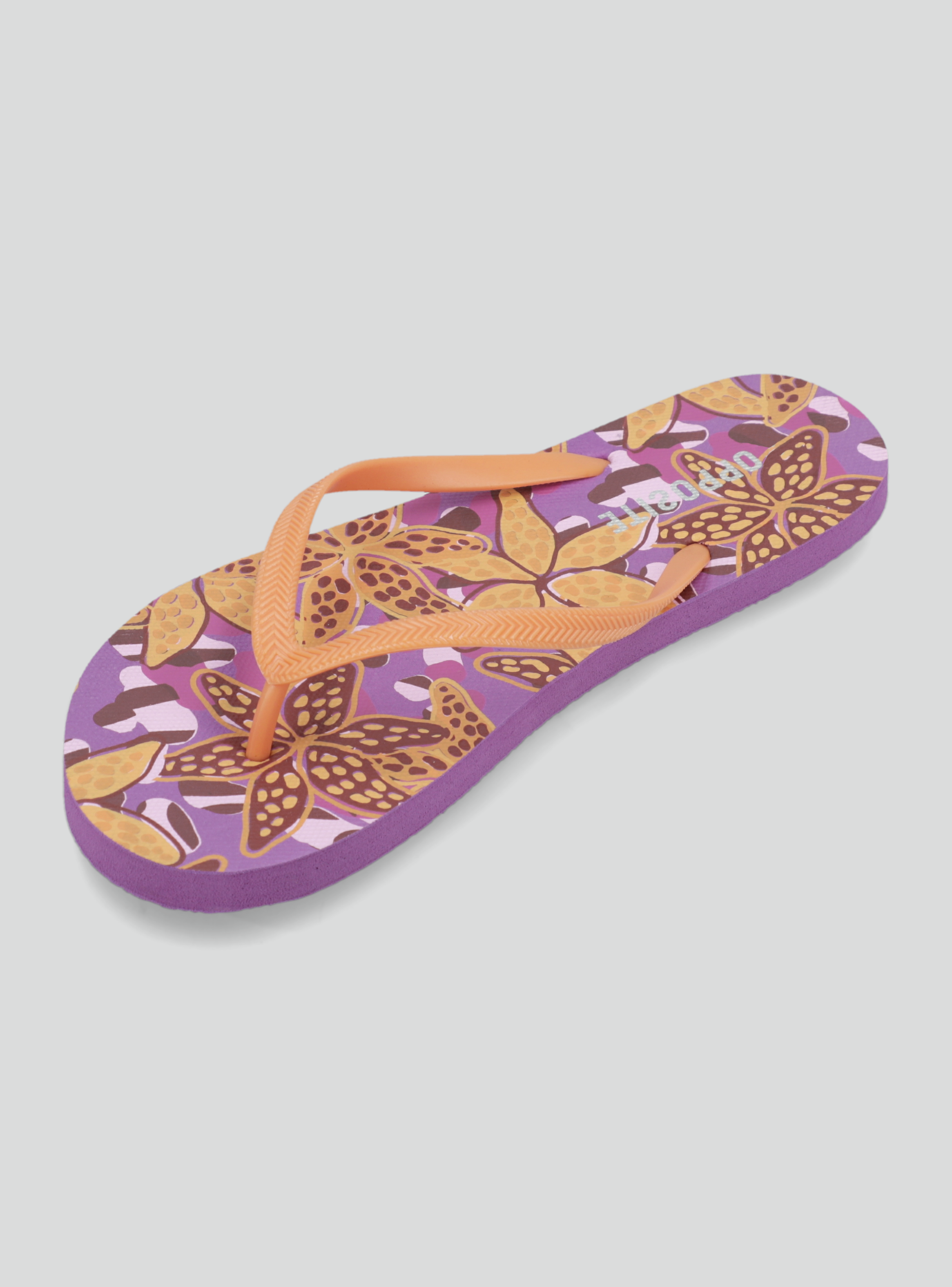 Sandalia Flip Flop Baja Estampada Mujer-3