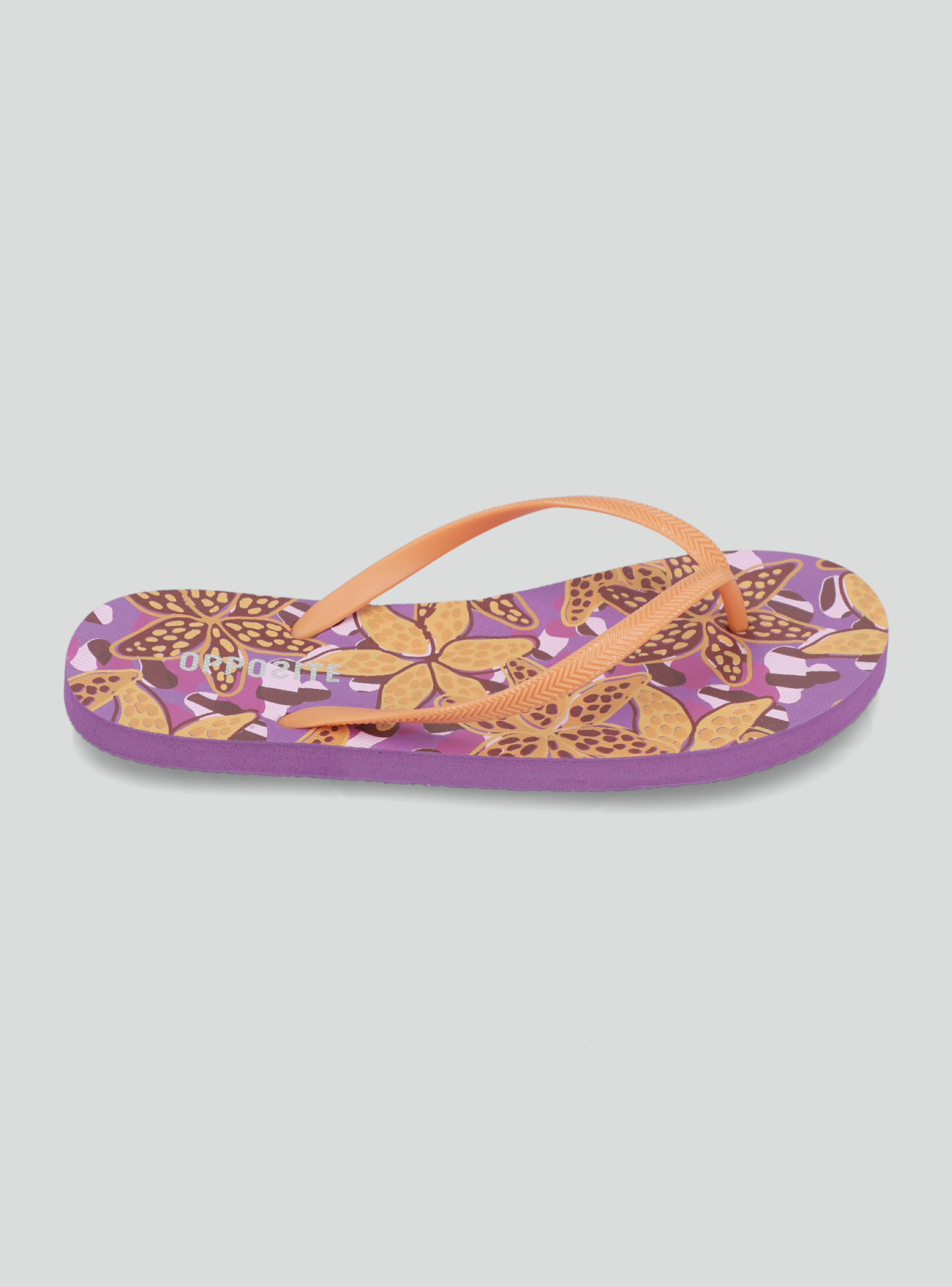 Sandalia Flip Flop Baja Estampada Mujer-2