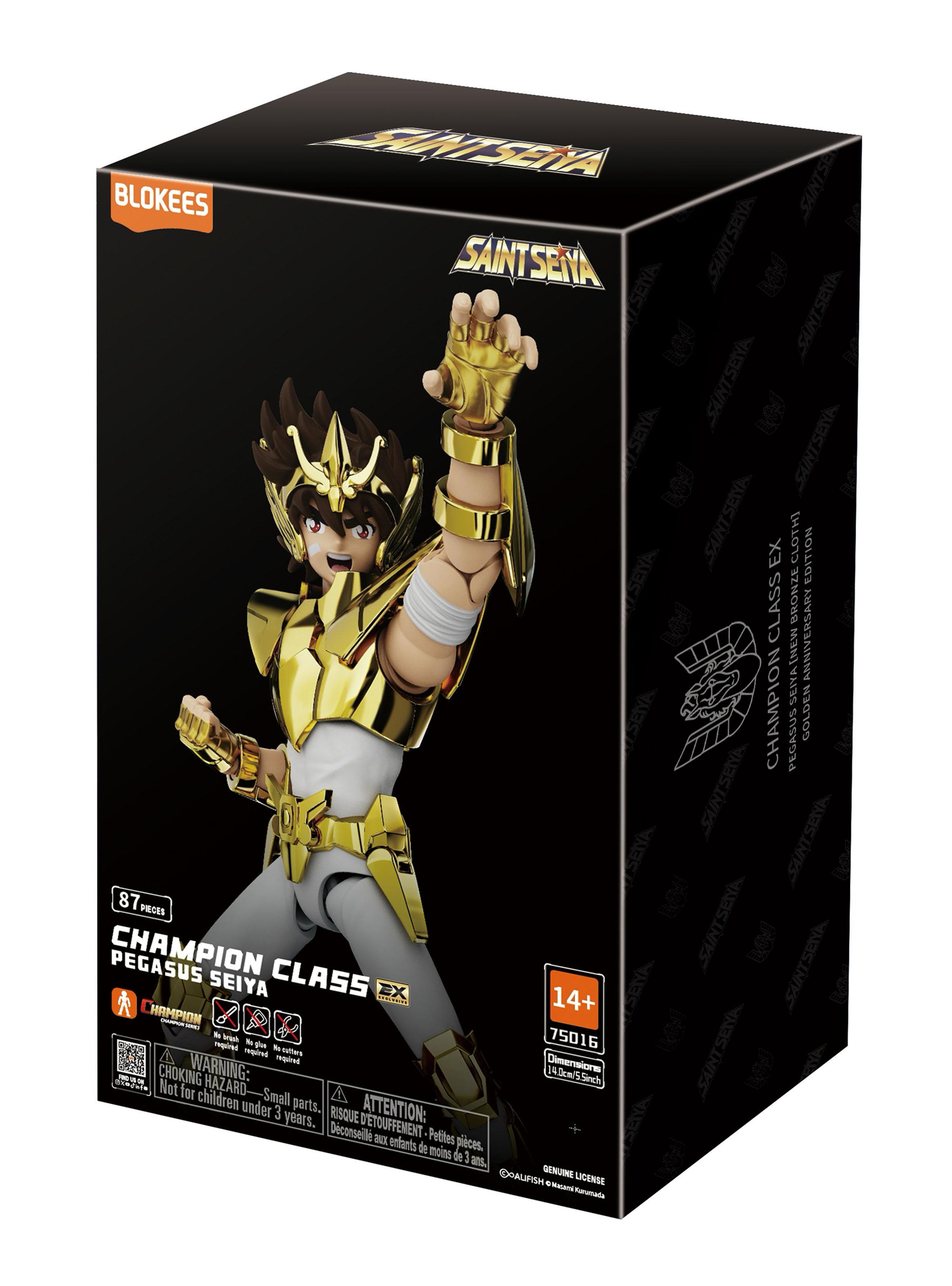 Figura de Colección Saint Seiya Champion Pegasus Golden-3