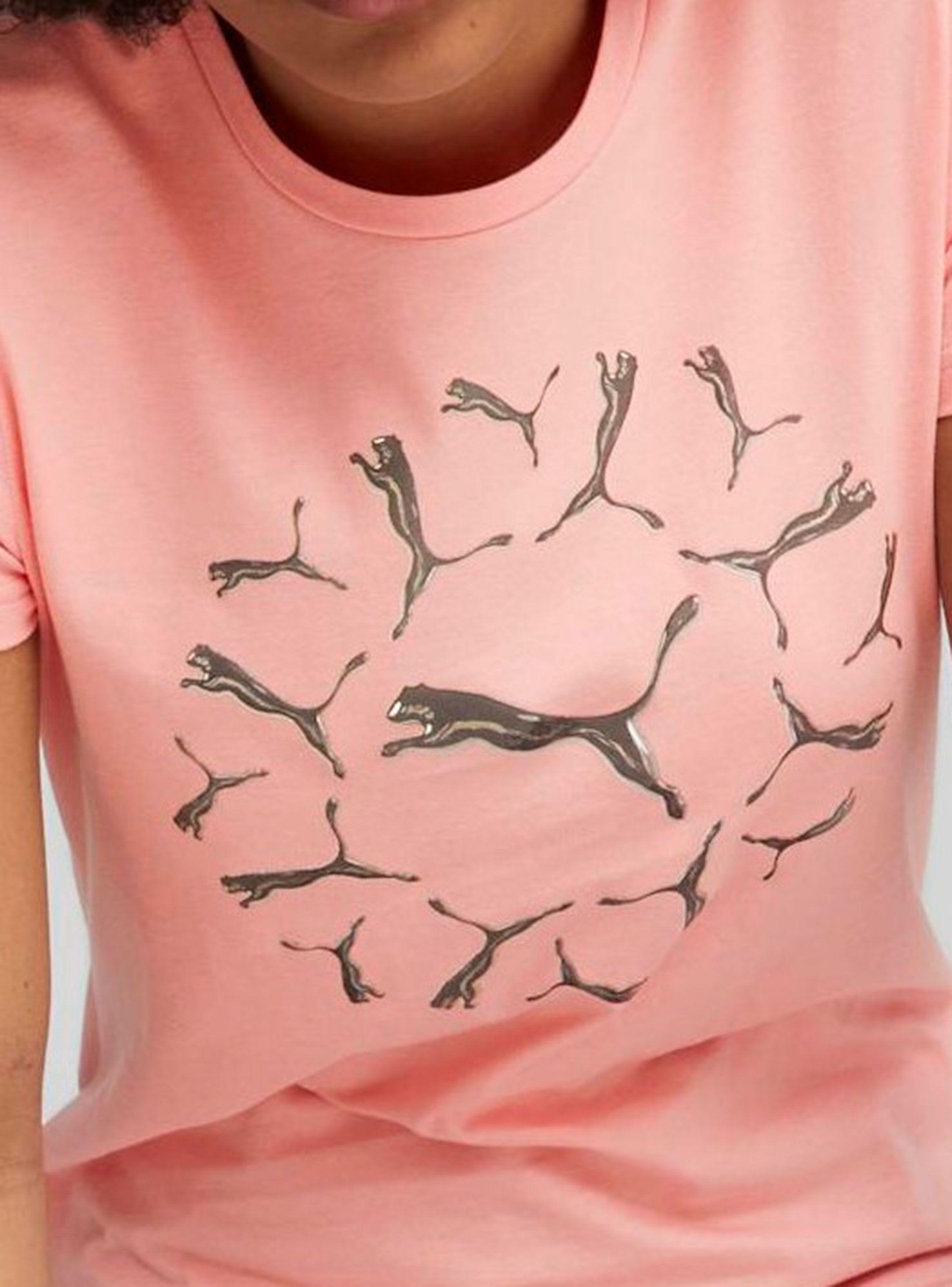 Polera Pink Ess+ Graphic Tee-2