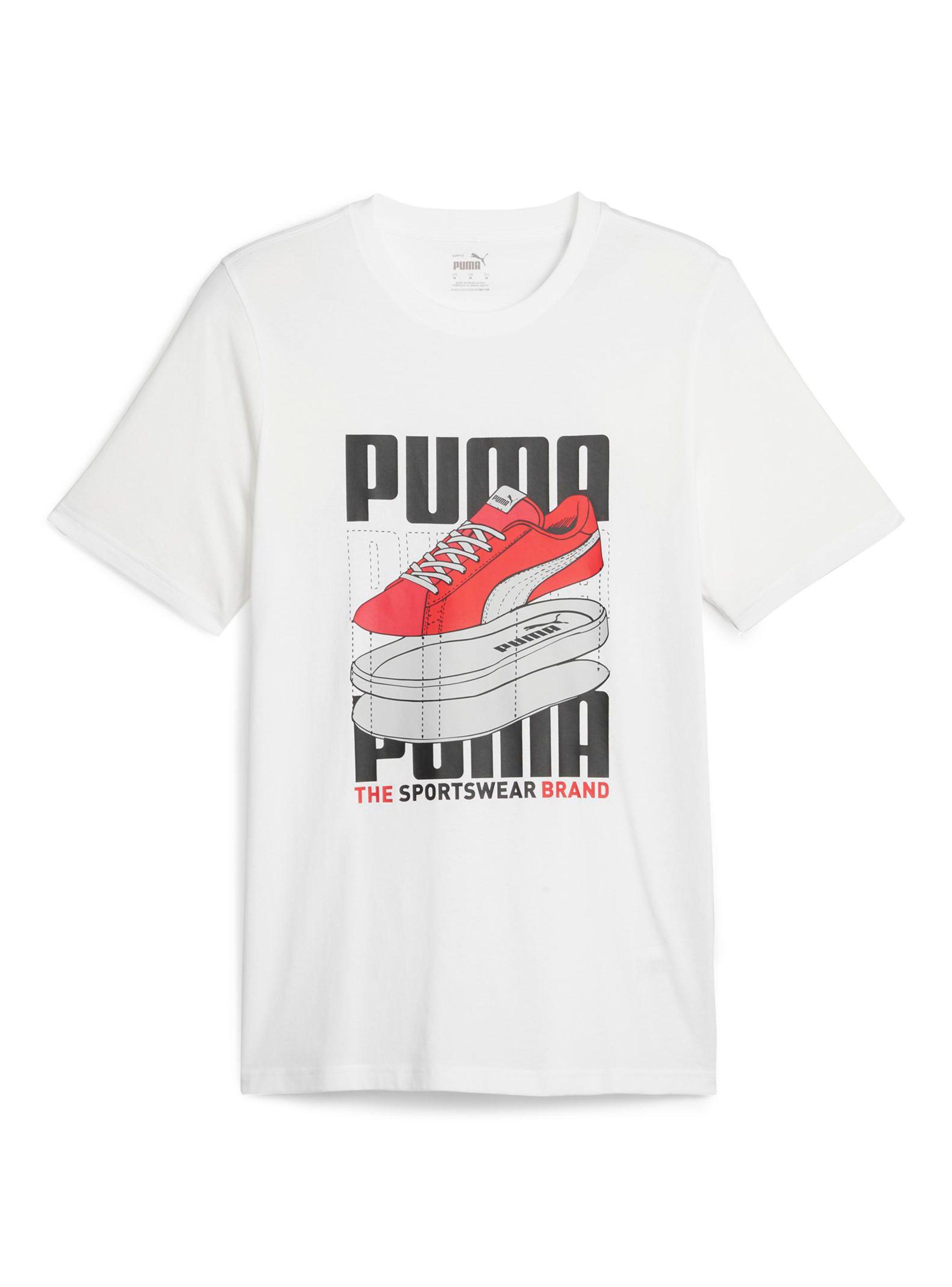 Polera White Sneaker Tee Graphics-0