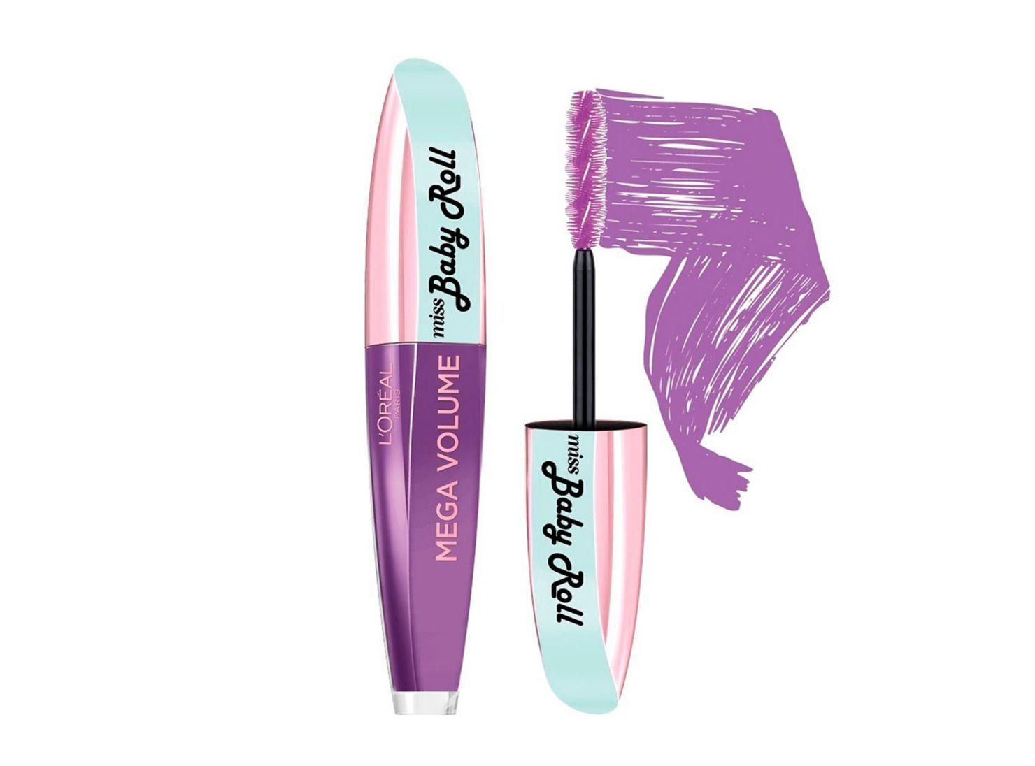 Máscara L'Oréal de Pestañas Miss Baby Roll Lilac-1