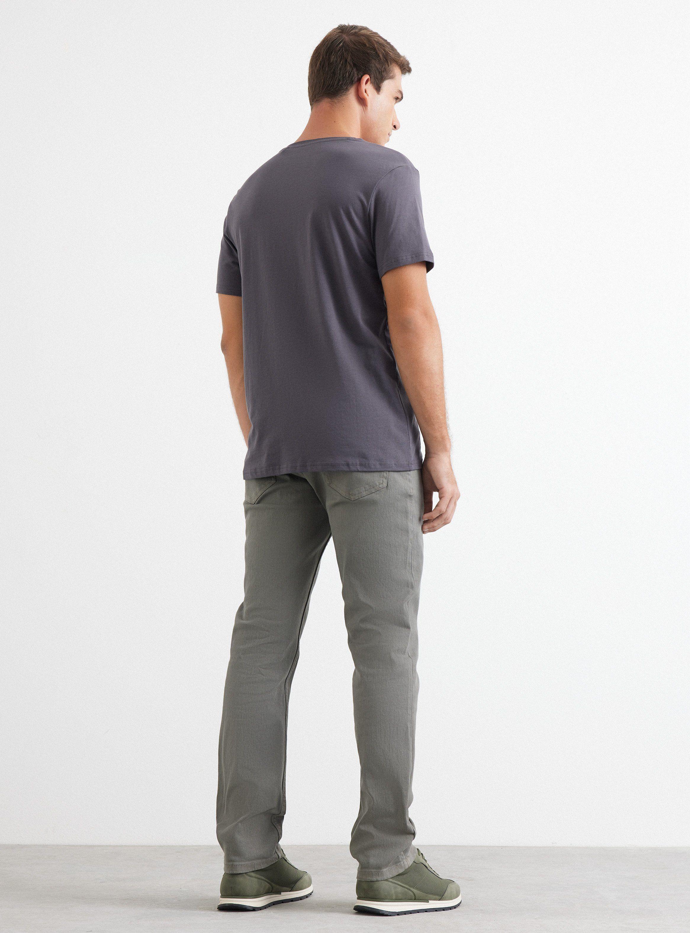 Polera V Neck Elastano-5