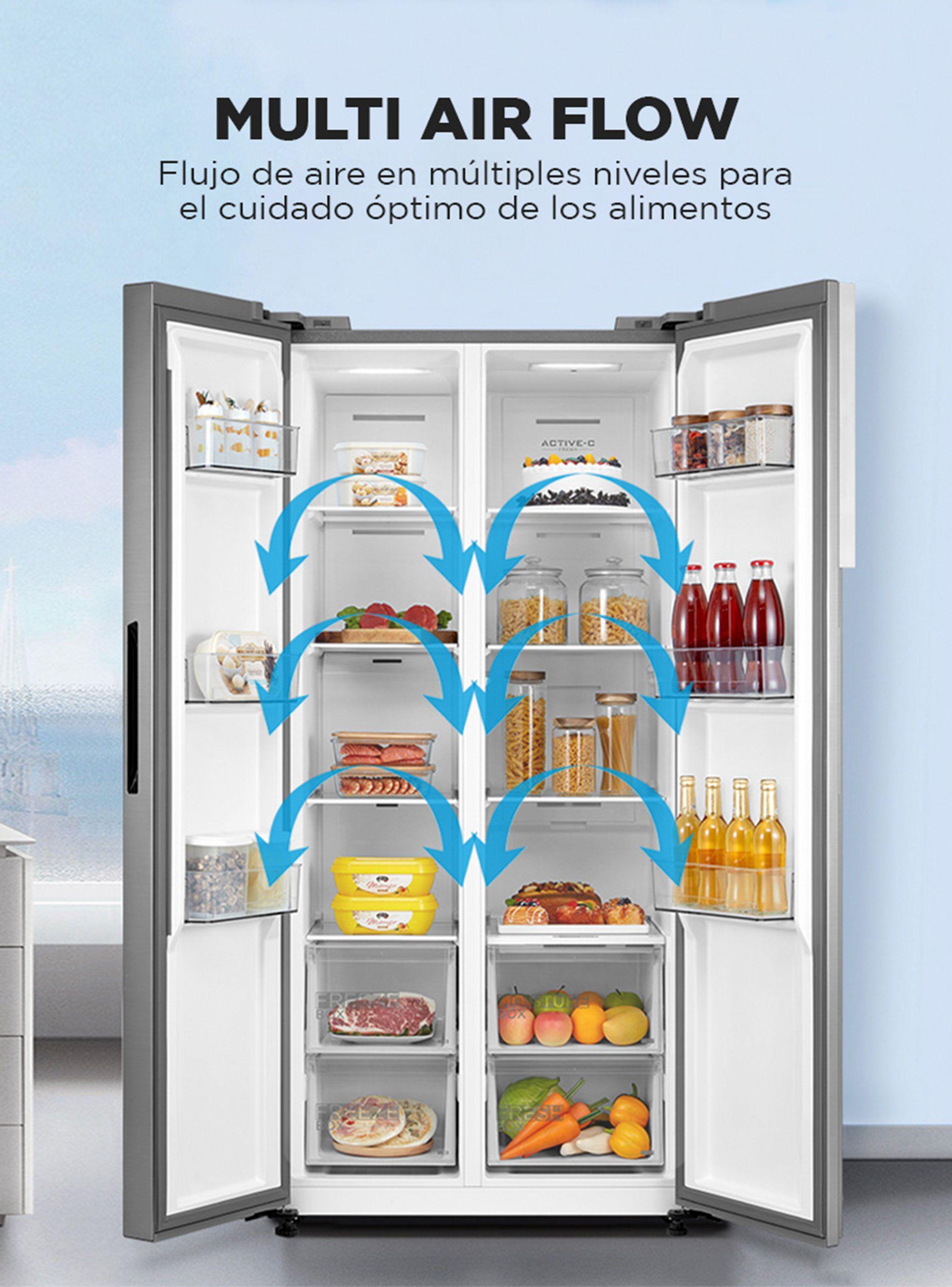 Refrigerador Side by Side No Frost 432 Litros MDRS619FGE46-5