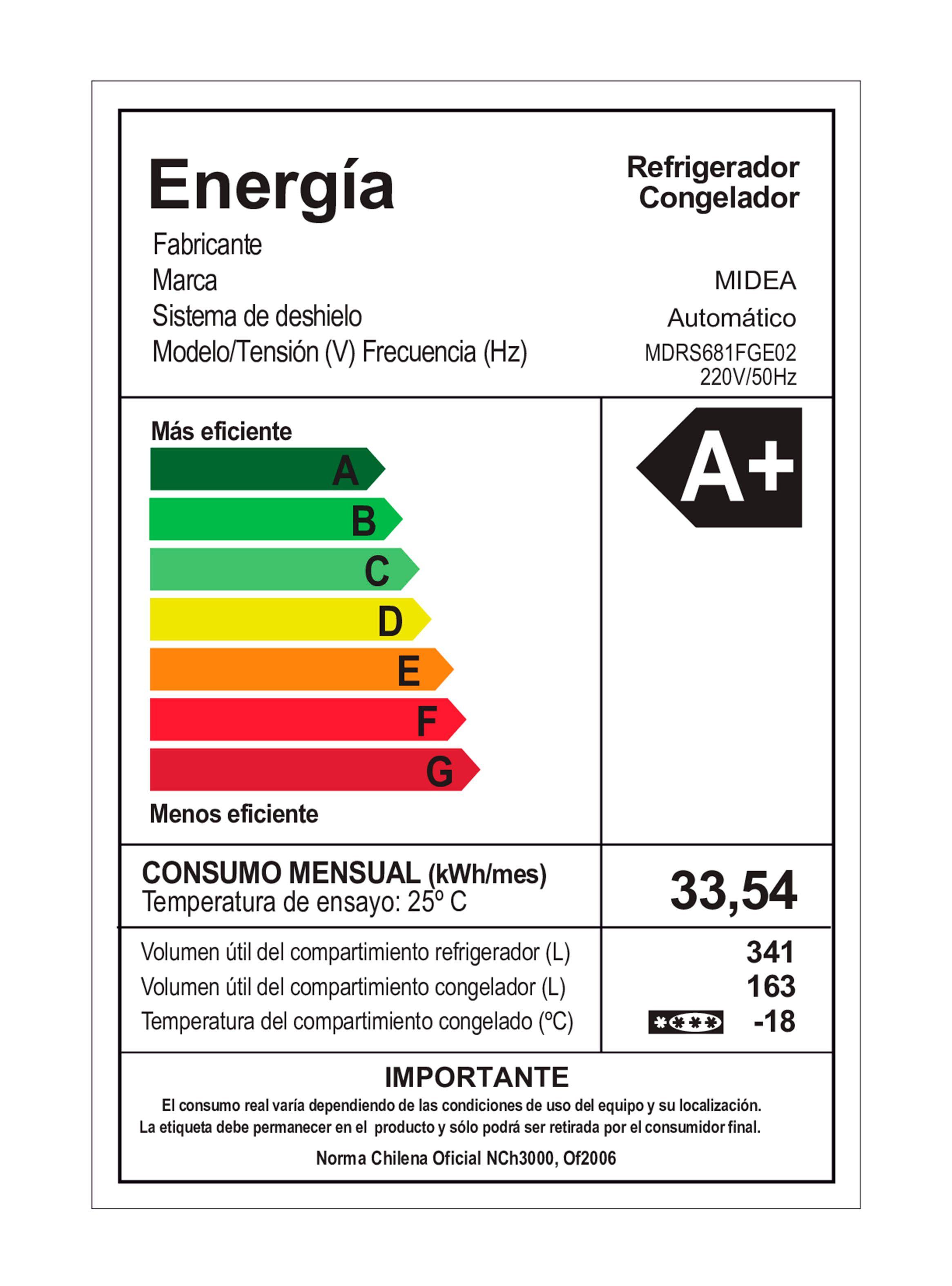 Refrigerador Side by Side No Frost 504 Litros MDRS681FGE02-7
