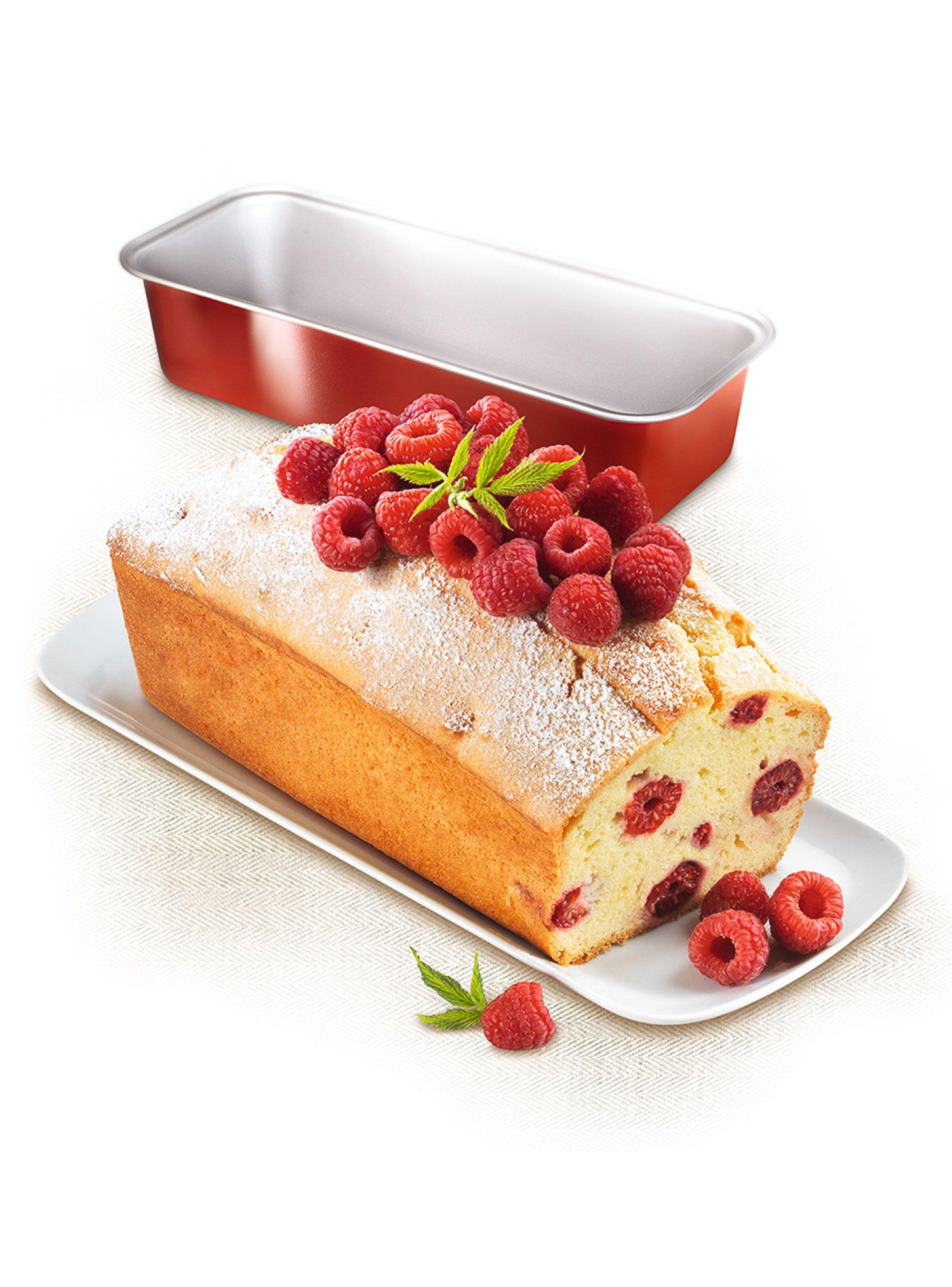 Molde Queque 30 cm Delibake Rojo-2