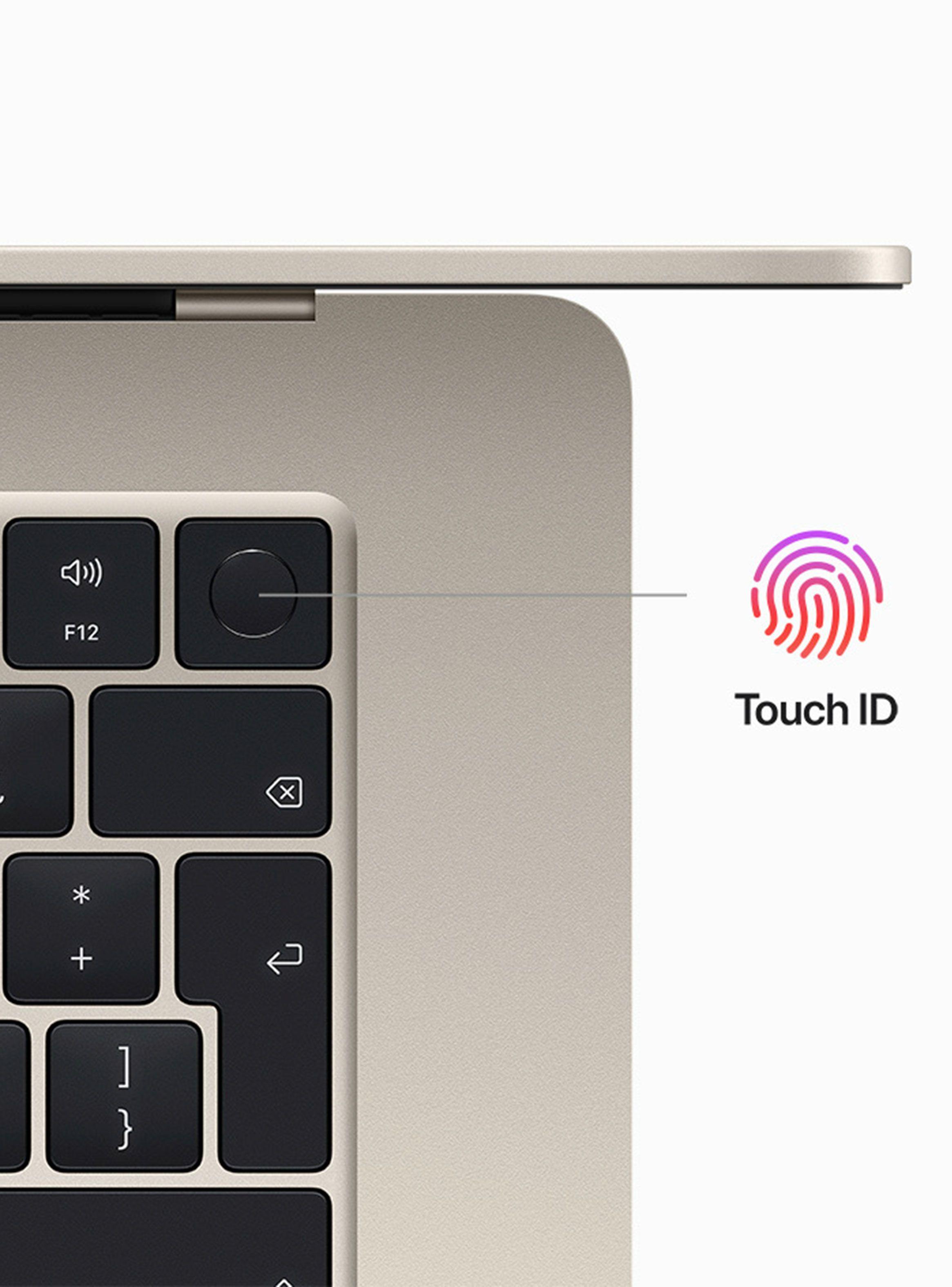 MacBook Air 15" Chip M2 8 Núcleos CPU y 10 Núcleos GPU 8GB RAM 256GB SSD Blanco Estelar-7
