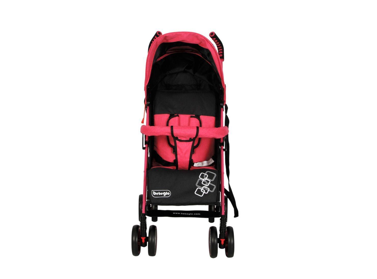 Coche Bebeglo Paseo Fucsia-1