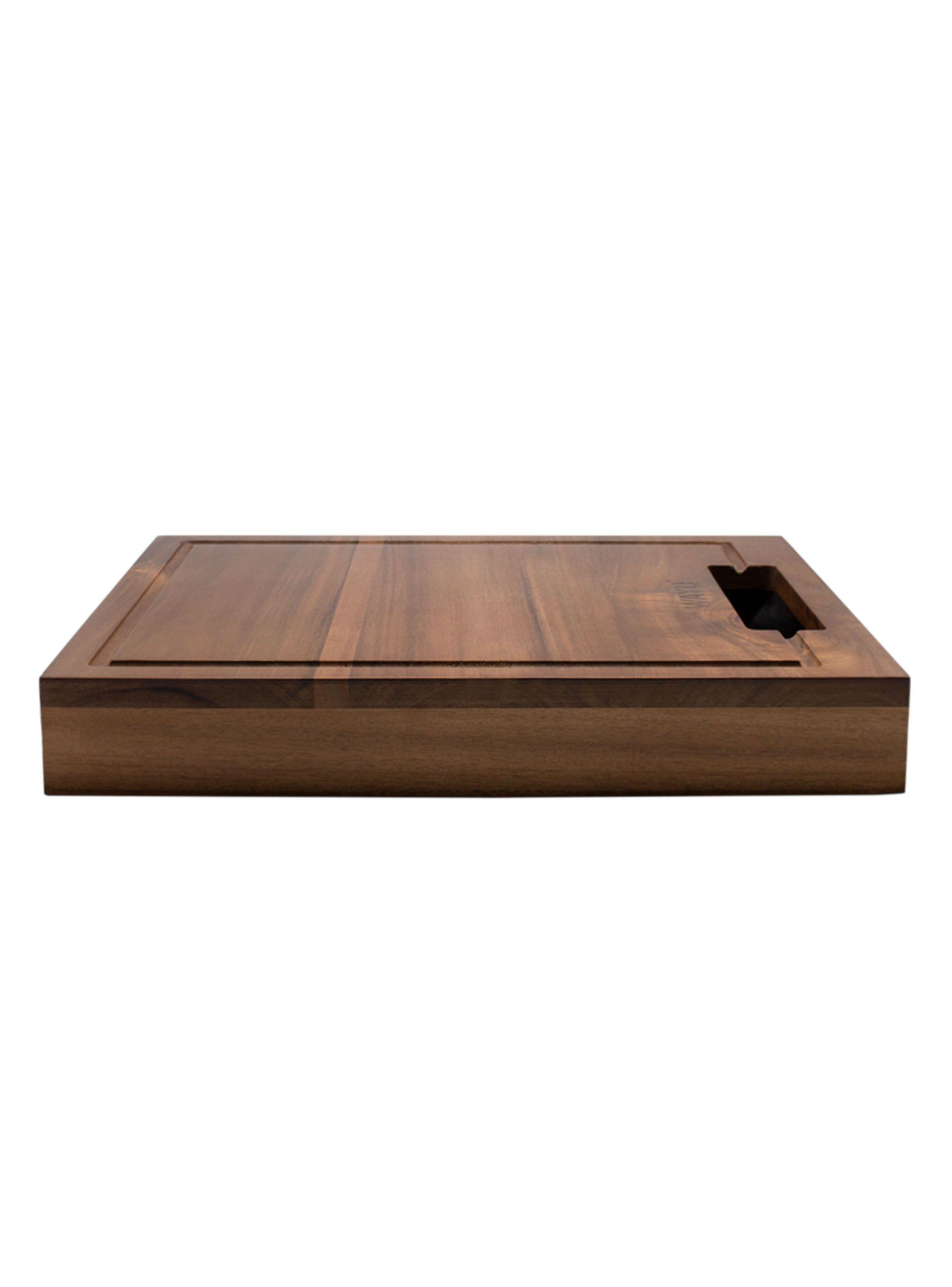Tabla Madera + Bowl Acero-1