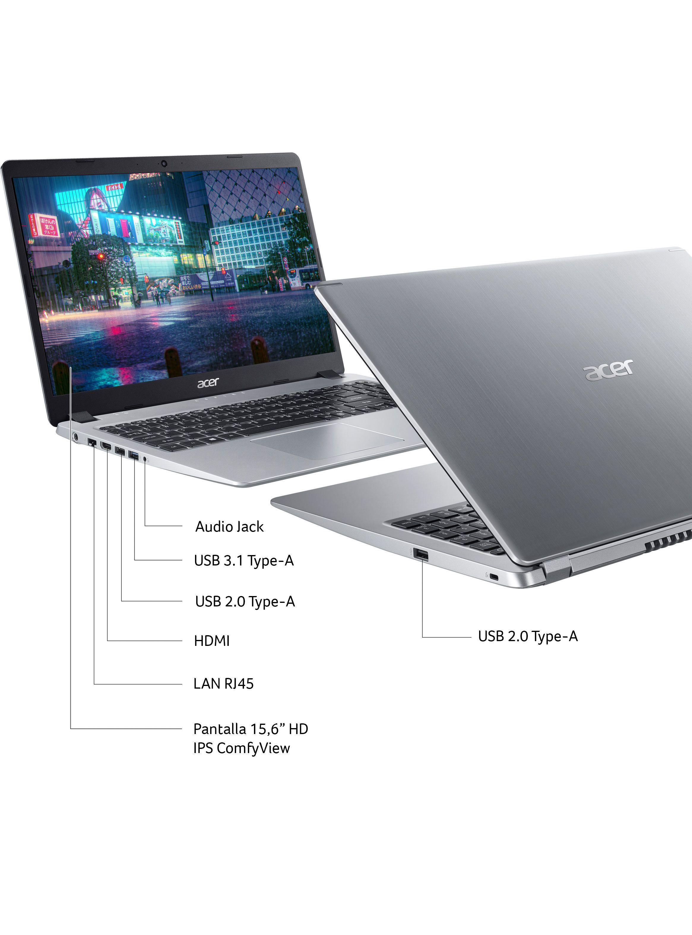 Notebook A515-43-R5KB-1 AMD Ryzen 3-3200U 12GB RAM 256GB SSD 15.6"-3