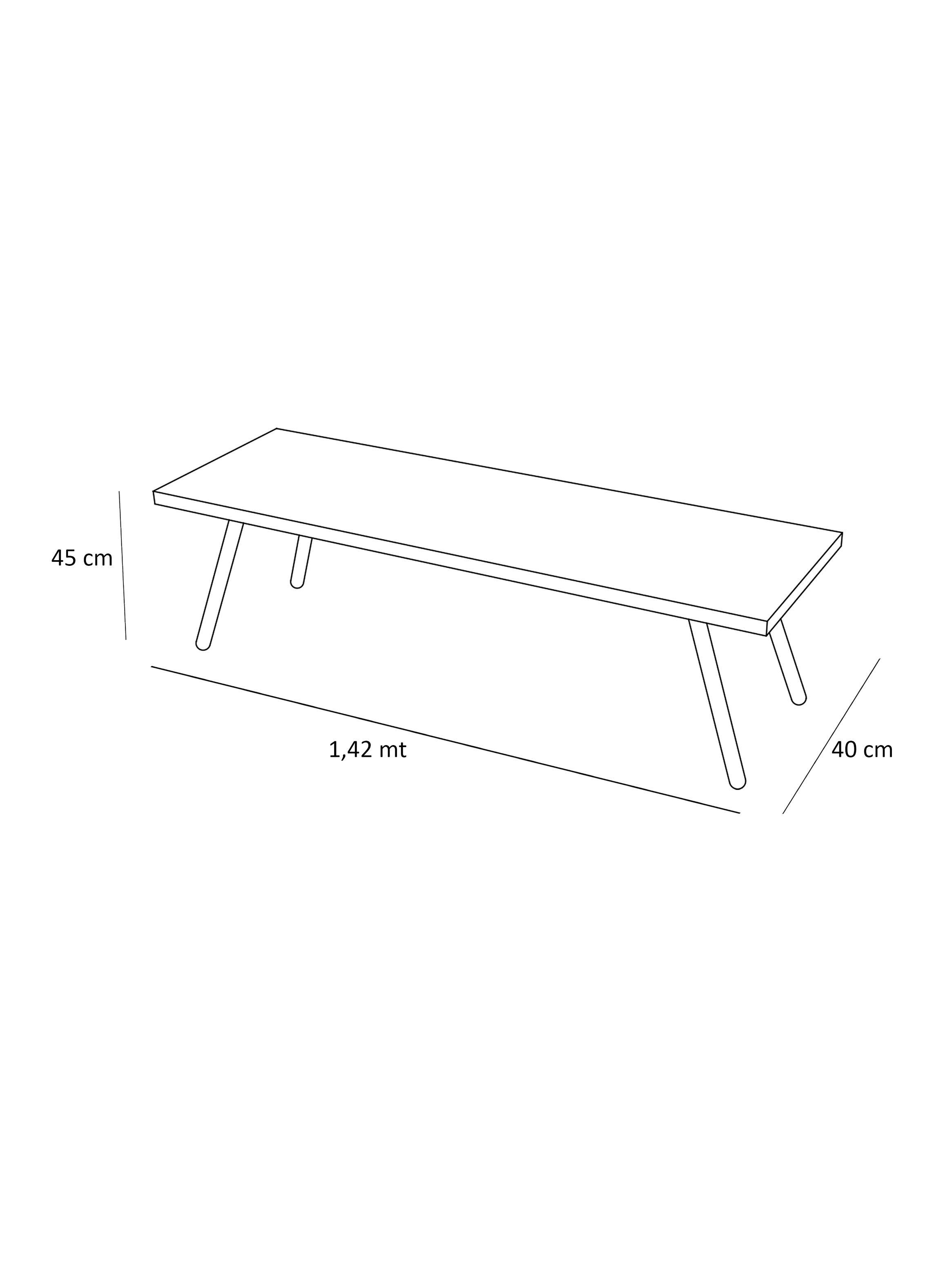 Mesa de Centro Aula Rectangular-1