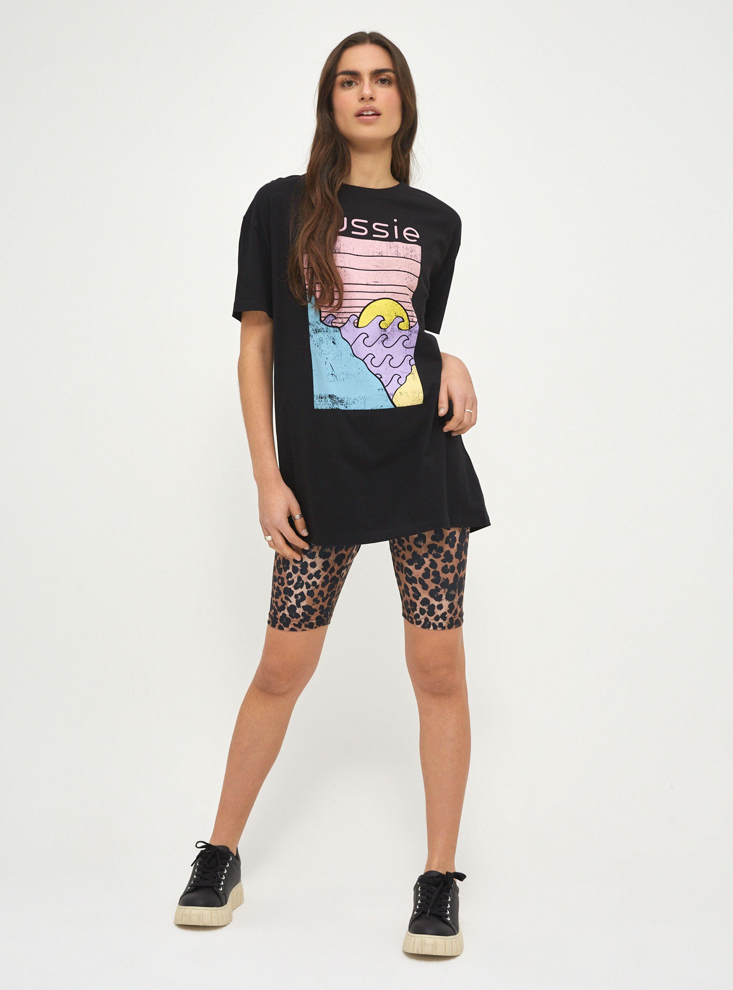 Polera Manga Corta con Maxi Estampado Surf-3