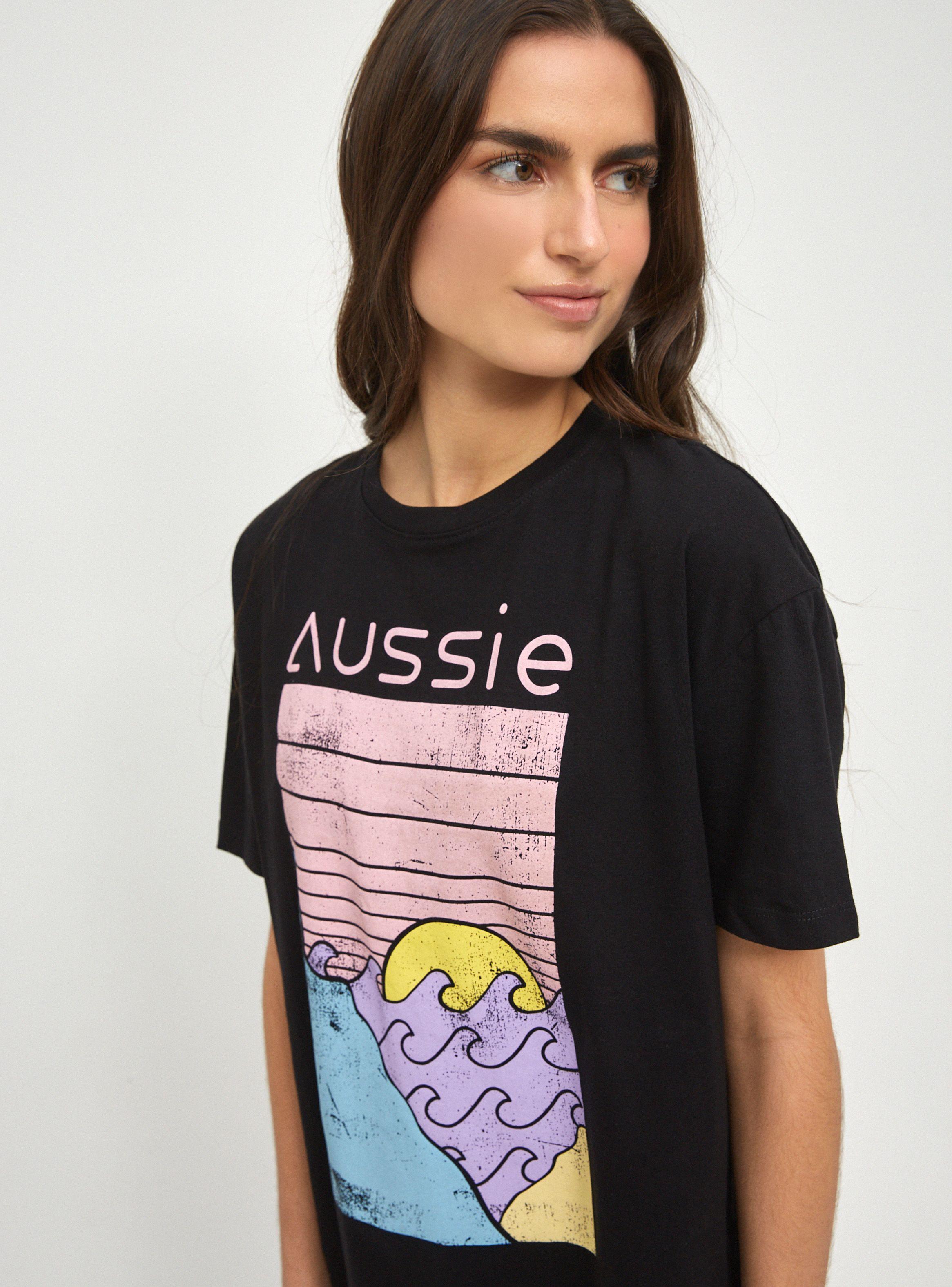 Polera Manga Corta con Maxi Estampado Surf-2