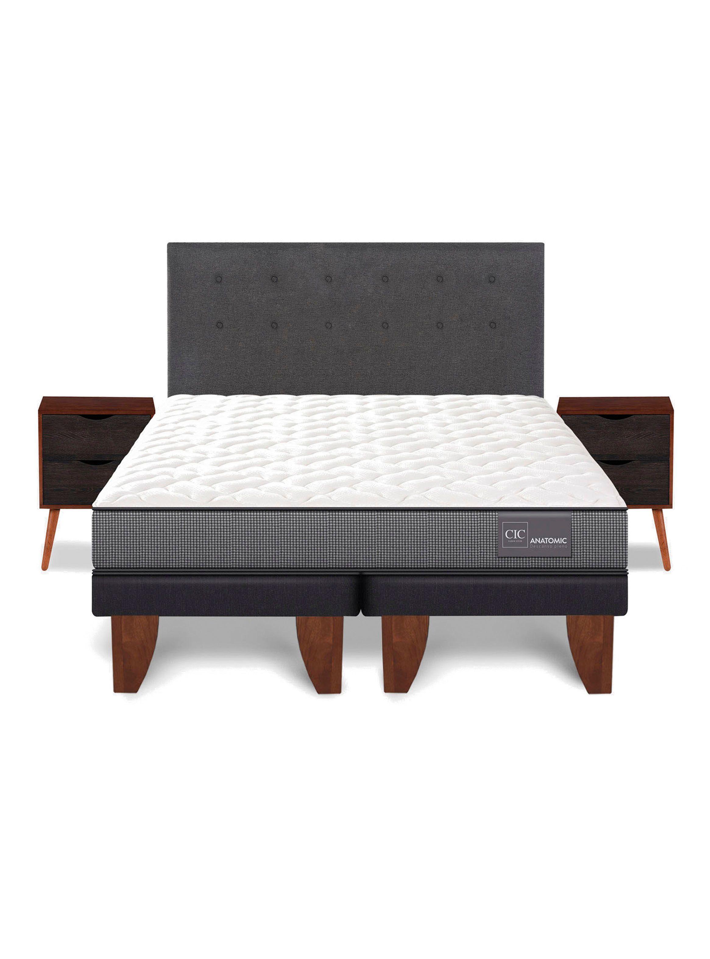 Cama Europea Anatomic King + Set Eufrates-2