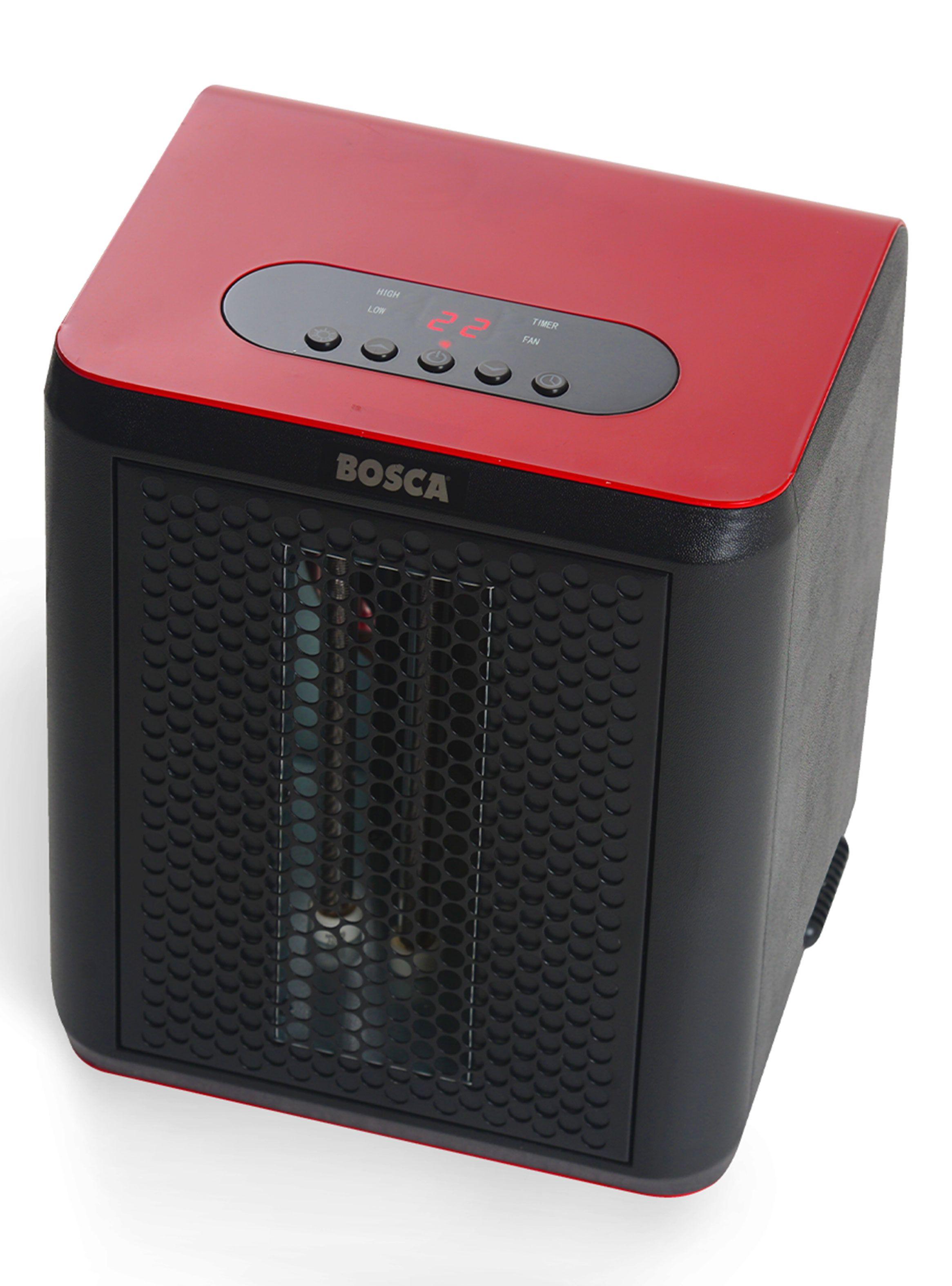 Estufa Infrarroja 1500W Compact Rojo-3