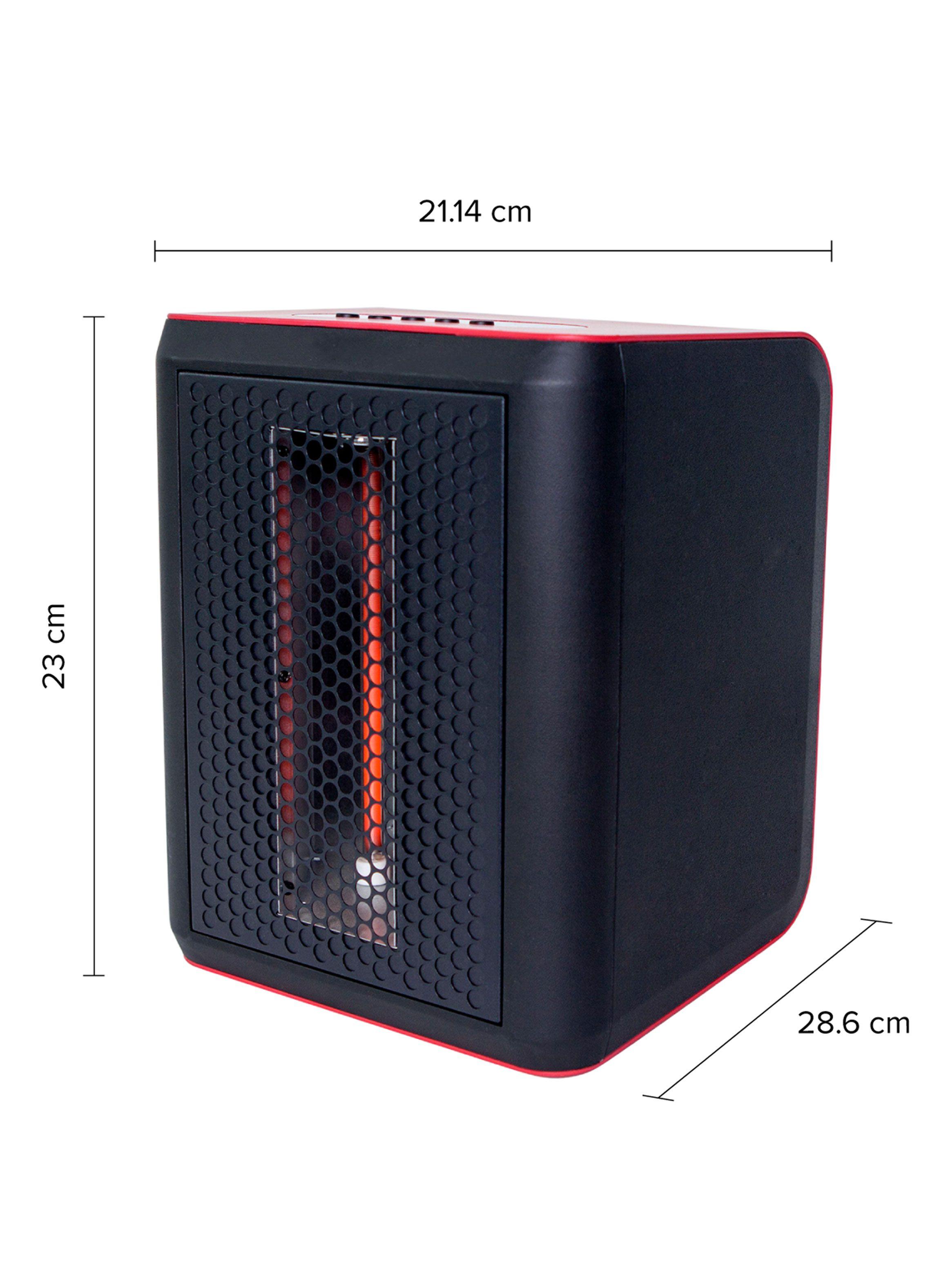 Estufa Infrarroja 1500W Compact Rojo-1