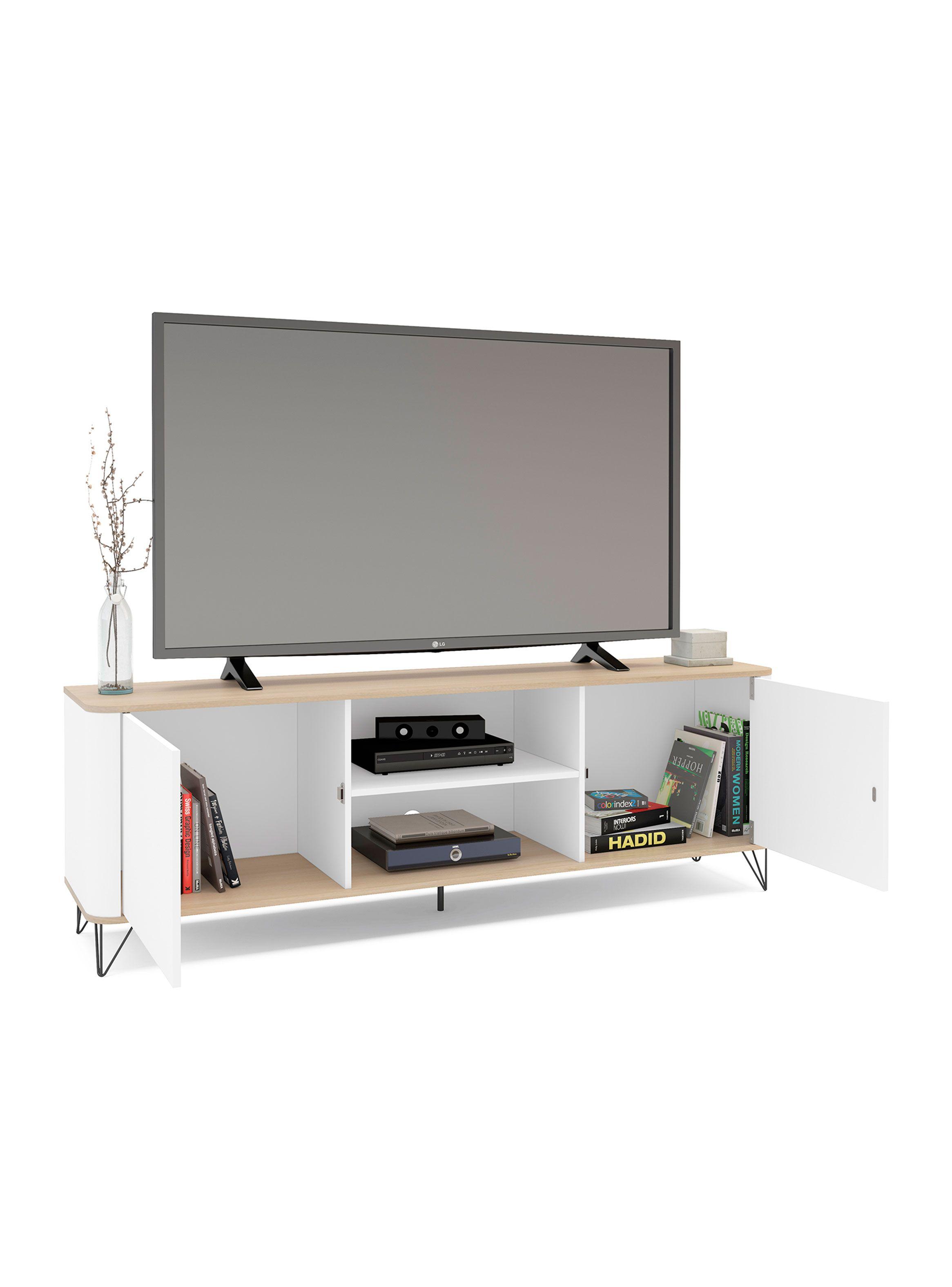 Rack TV 75" Cartagen 2 Puertas-2