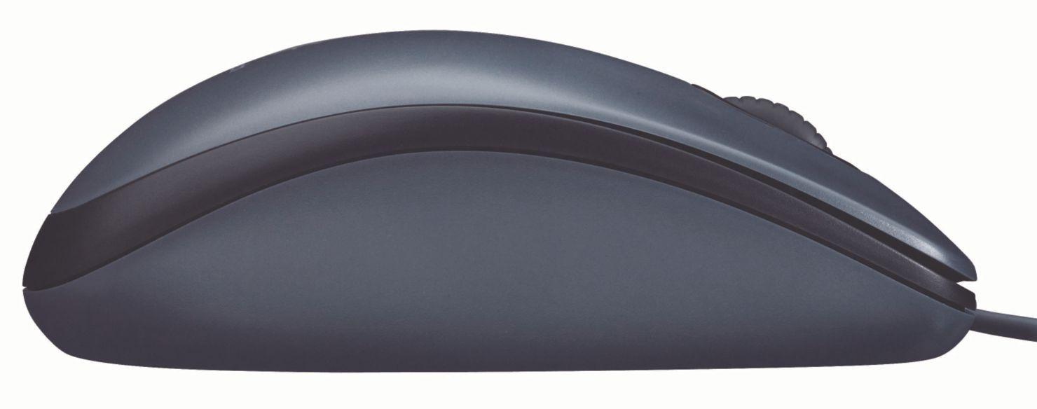 Mouse Logitech Alambrico M90 Negro-0
