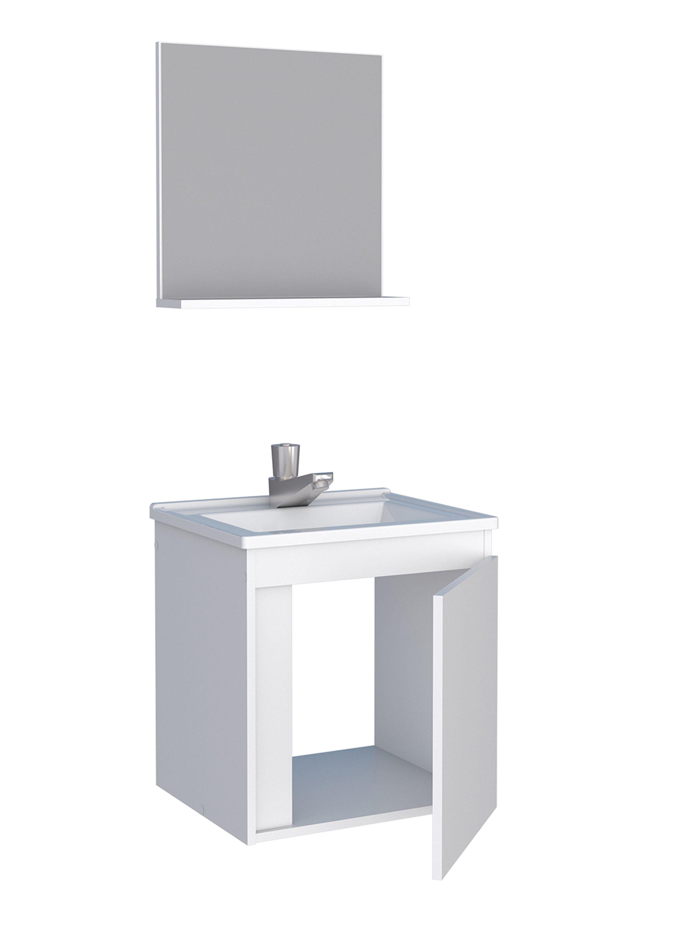 Mueble Vanitorio + Aéreo con Espejo-3