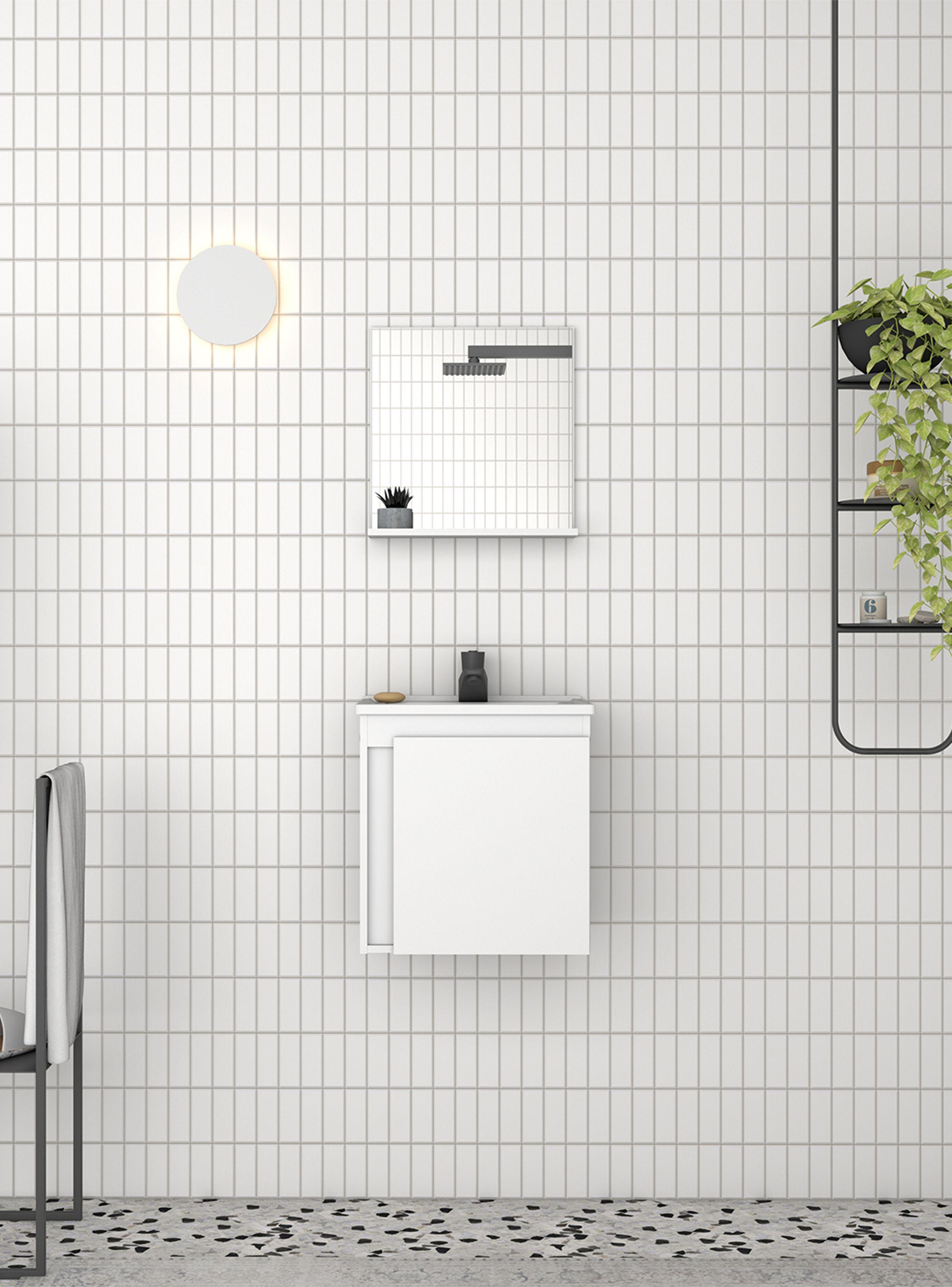 Mueble Vanitorio + Aéreo con Espejo-4