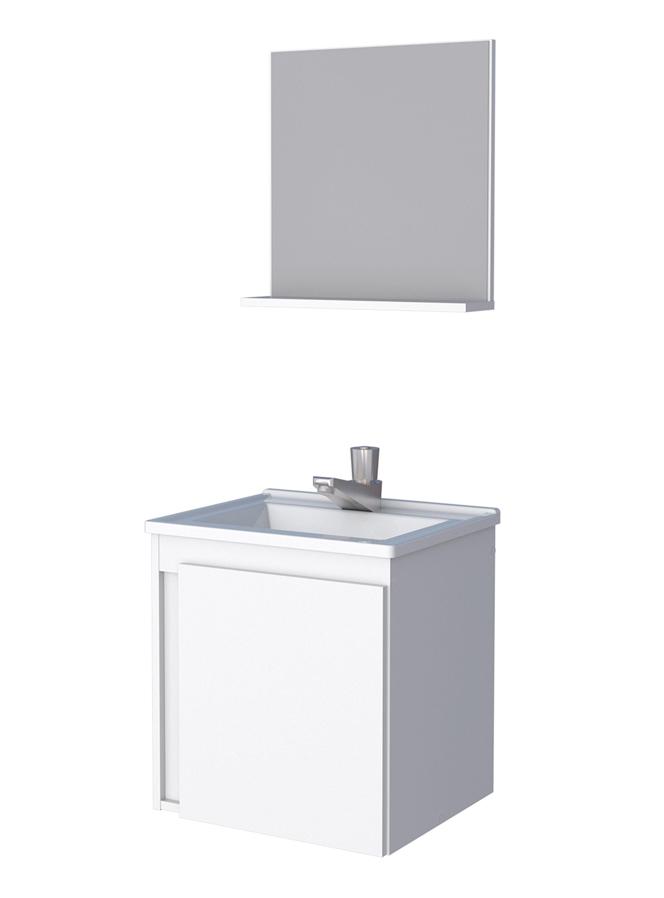 Mueble Vanitorio + Aéreo con Espejo-2