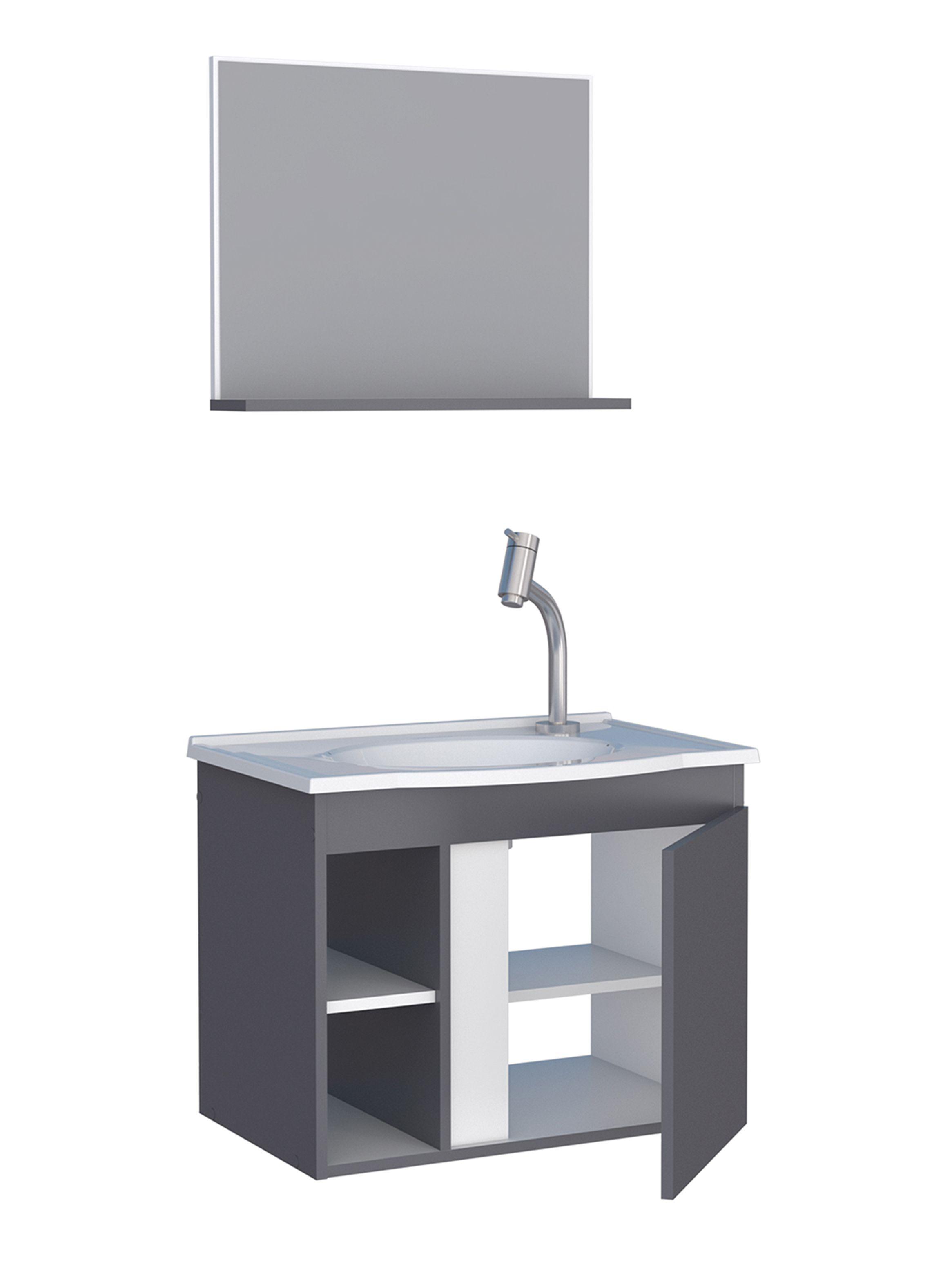 Mueble Vanitorio + Aéreo Espejo Safira-2