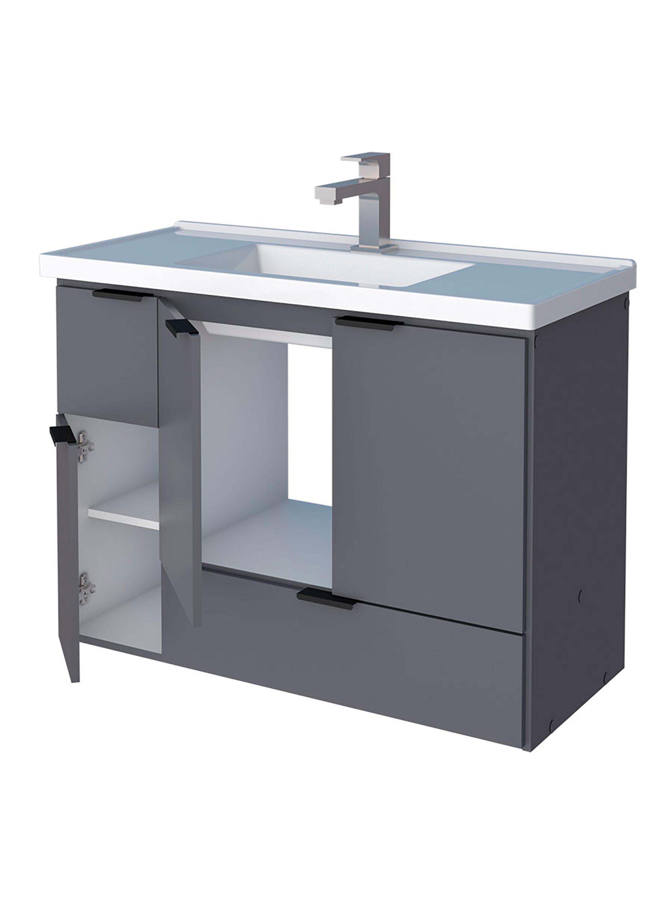 Mueble Vanitorio Aéreo Orquedea 80 cm-3