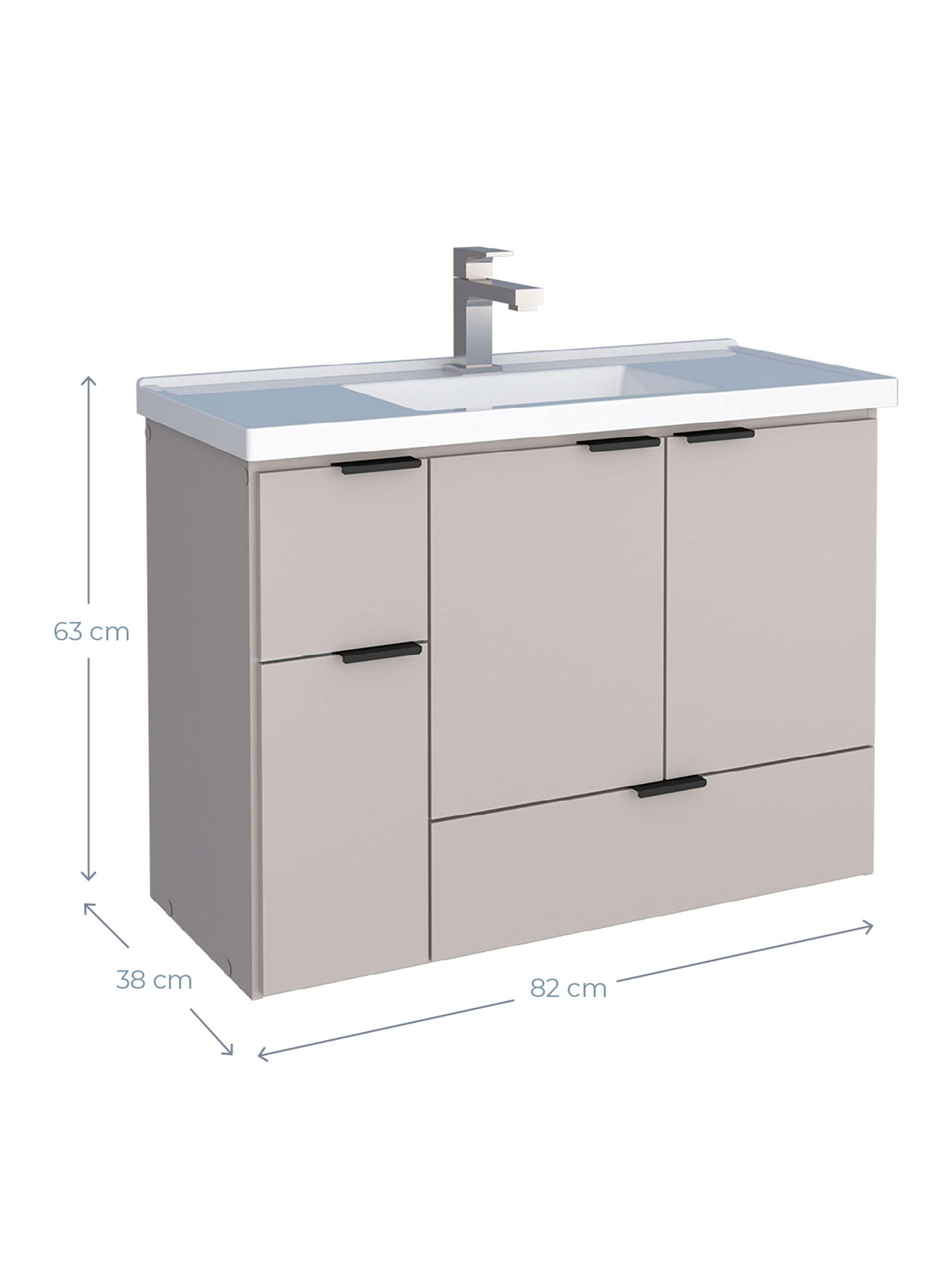Mueble Vanitorio Orquidea 80 cm-1