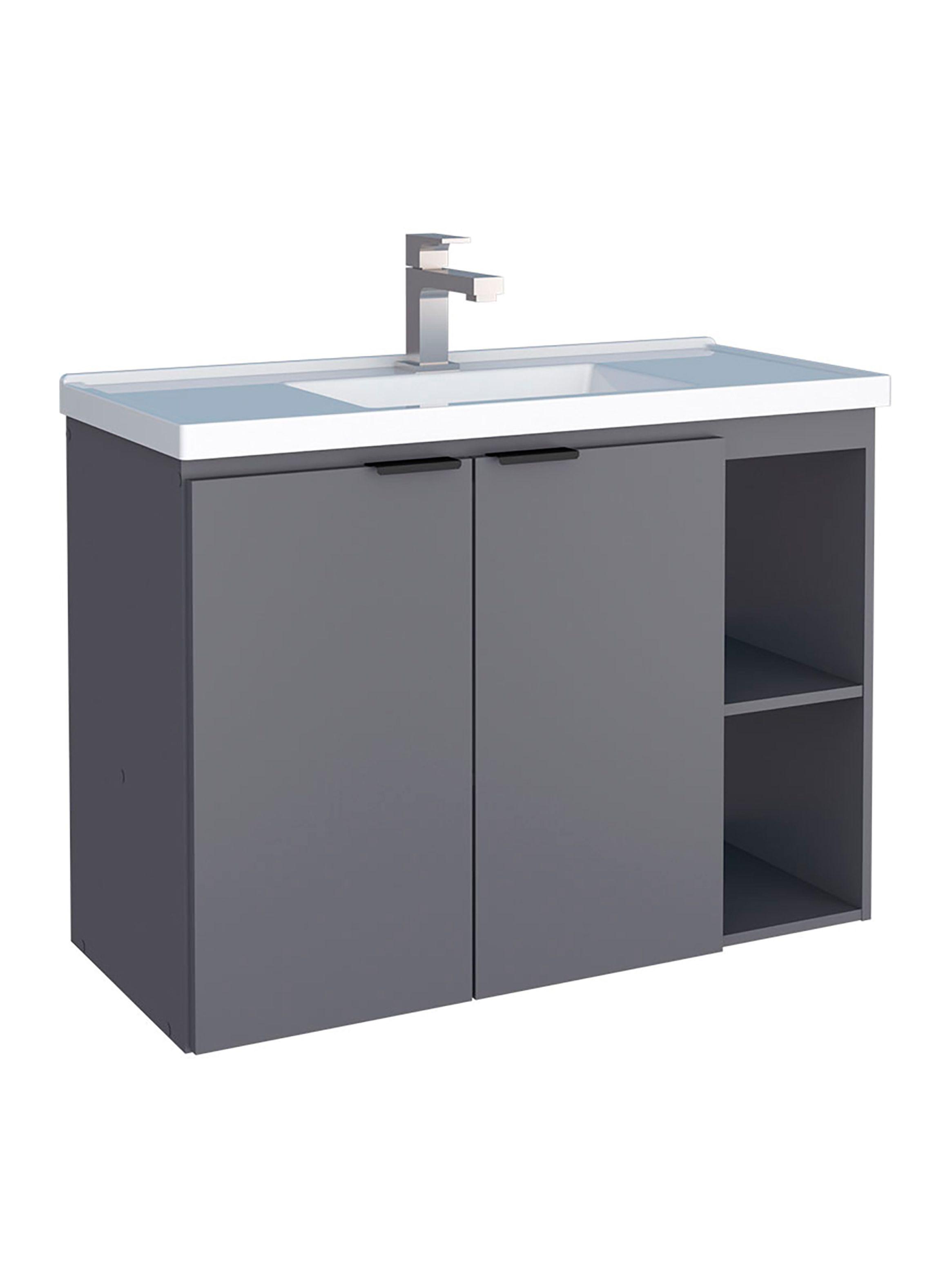 Mueble Vanitorio Aéreo Aster 80 cm-2