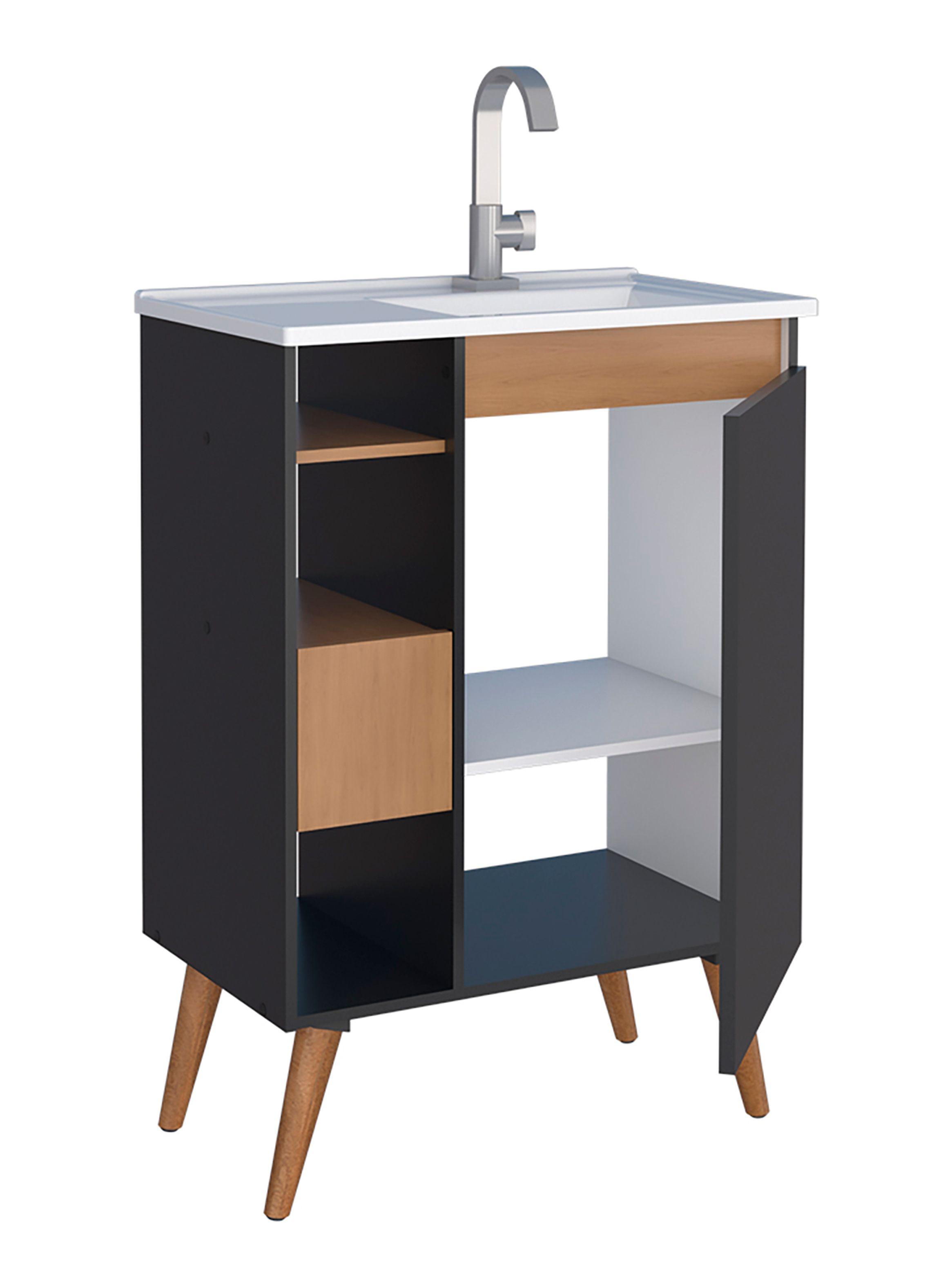 Mueble Vanitorio Lotus 60 cm-2