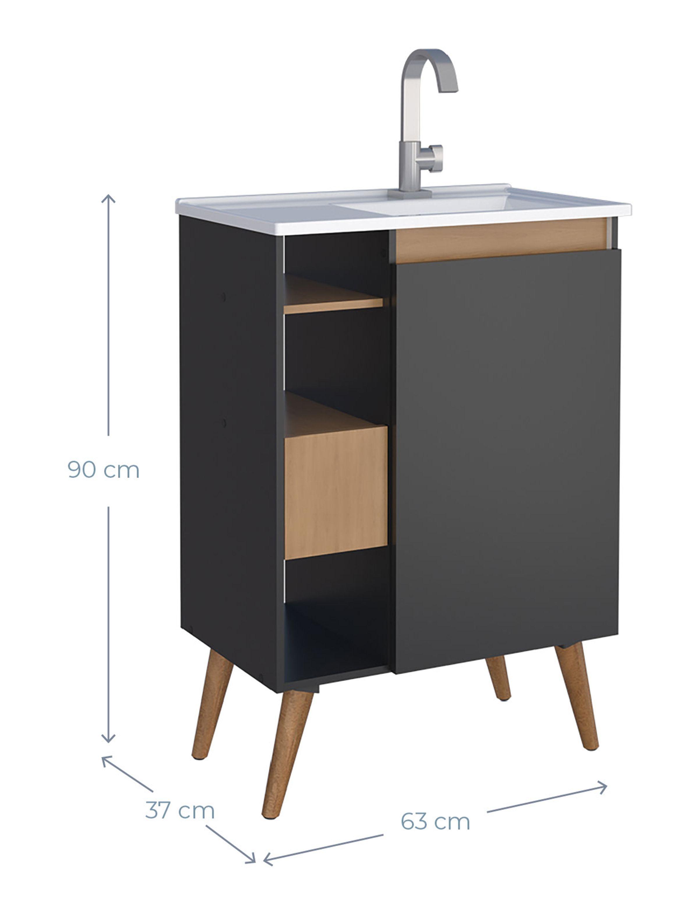 Mueble Vanitorio Lotus 60 cm-1