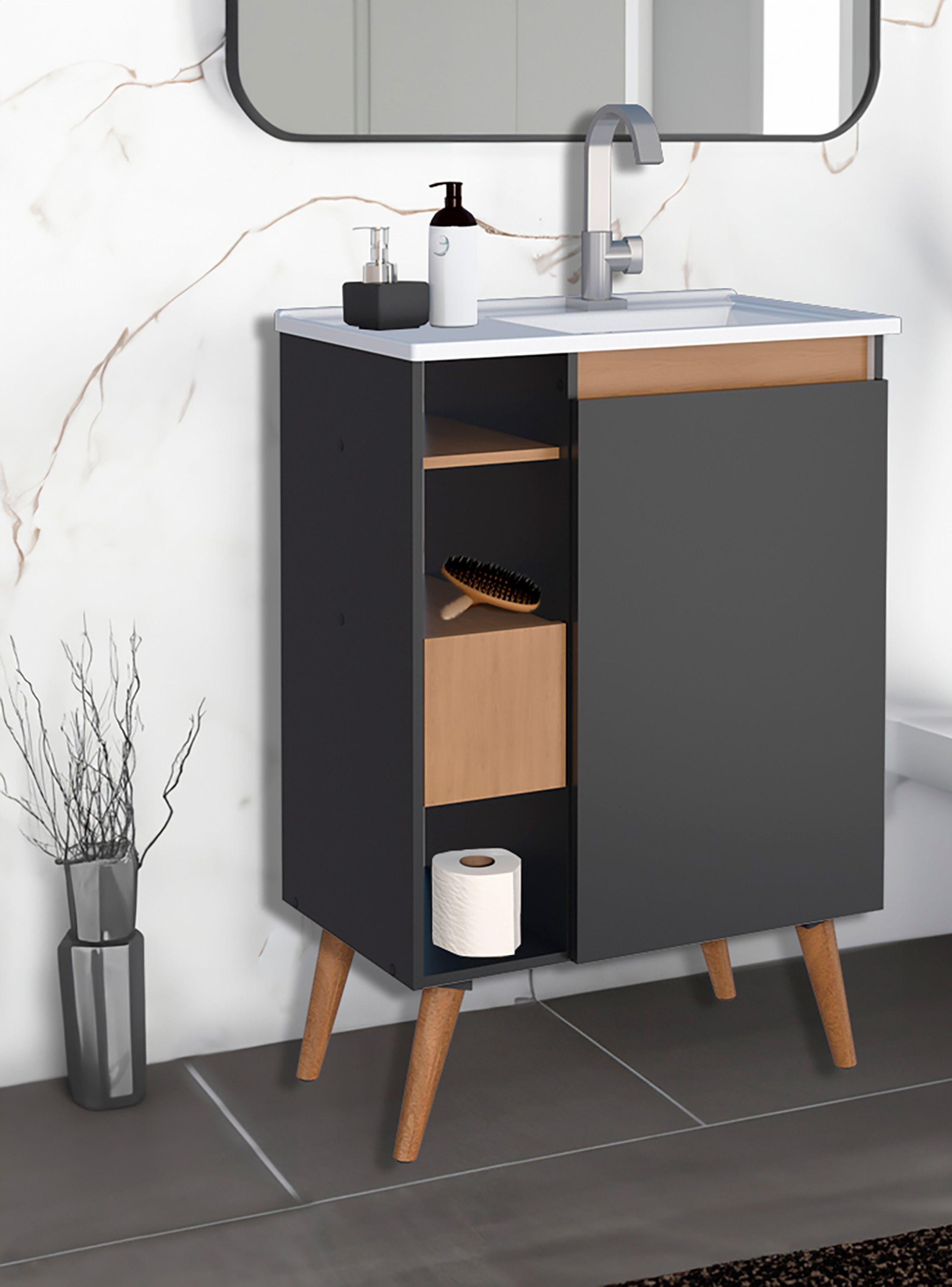 Mueble Vanitorio Lotus 60 cm-4